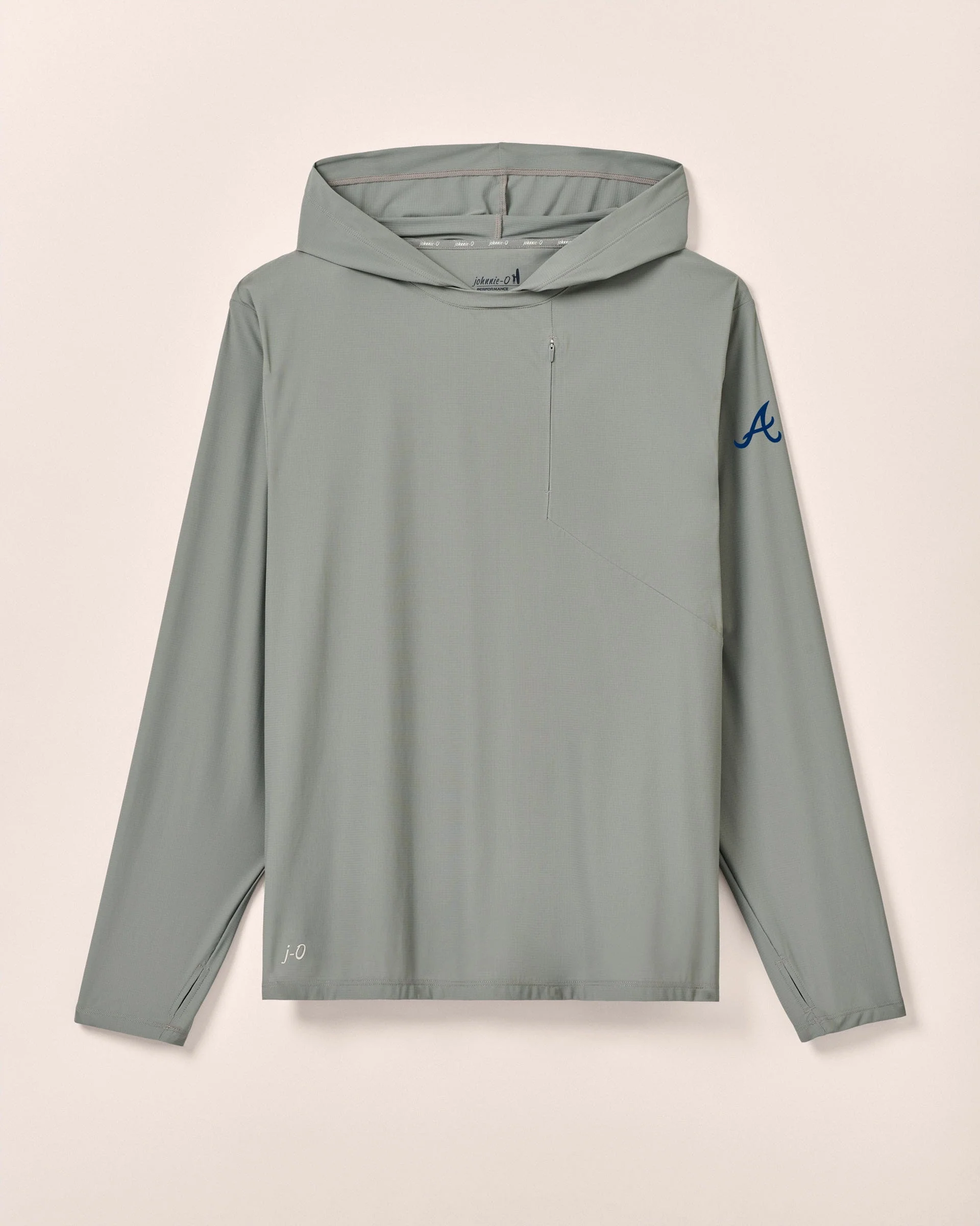 Atlanta Braves Maxwel Performance T-Shirt Hoodie