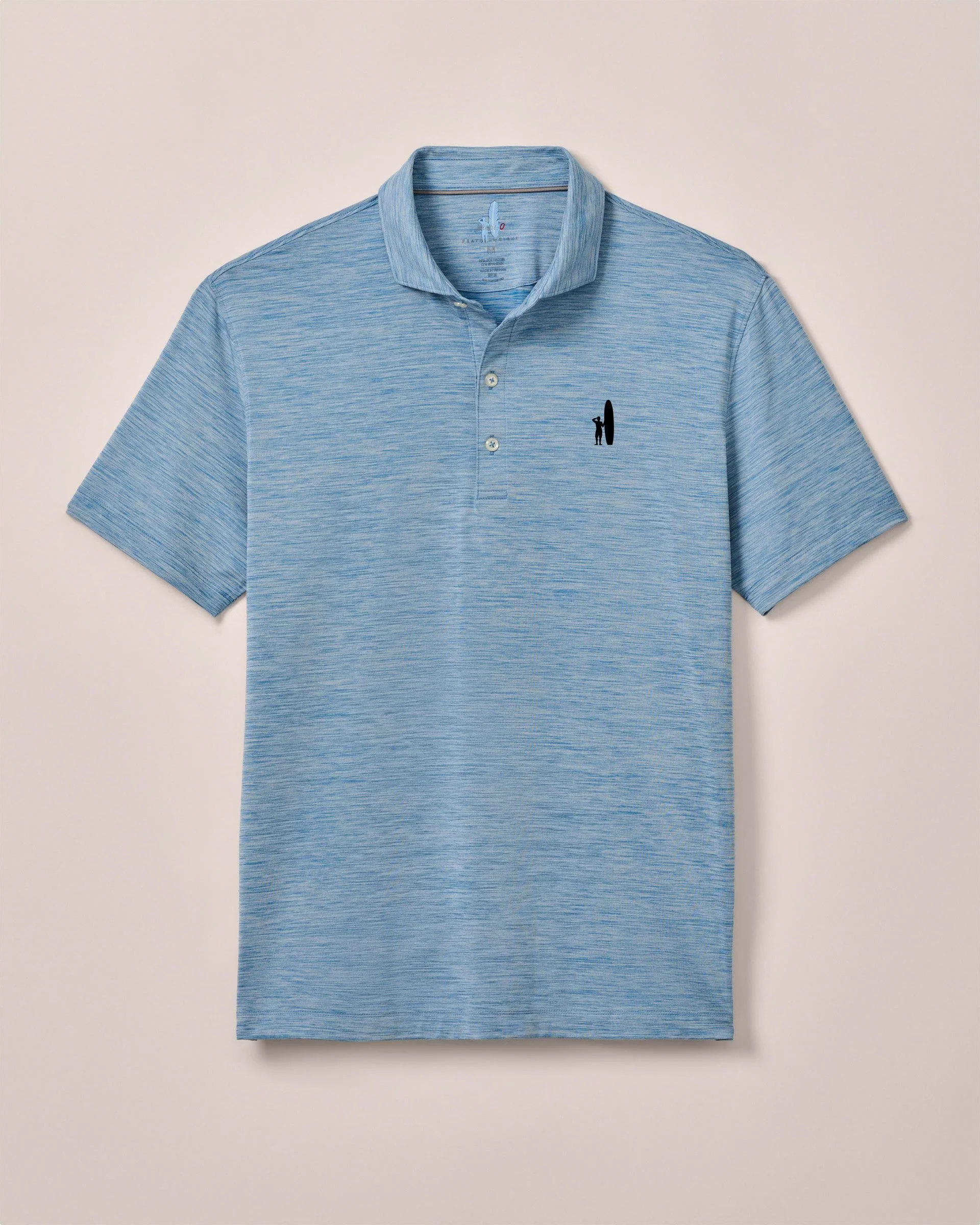 Custom Surfer Logo Huronn Featherweight Performance Polo