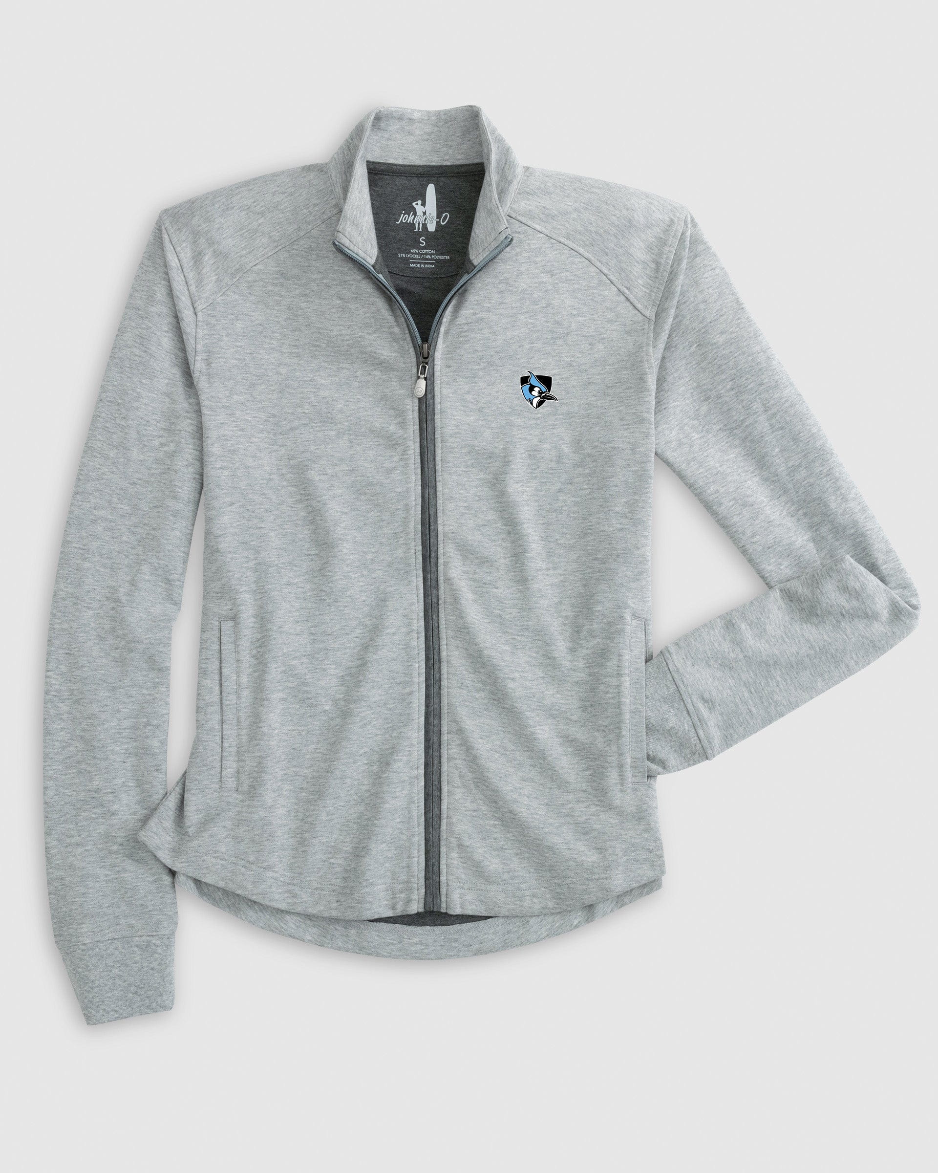 Johns Hopkins Tomi Full Zip Jacket- Athletic Logo