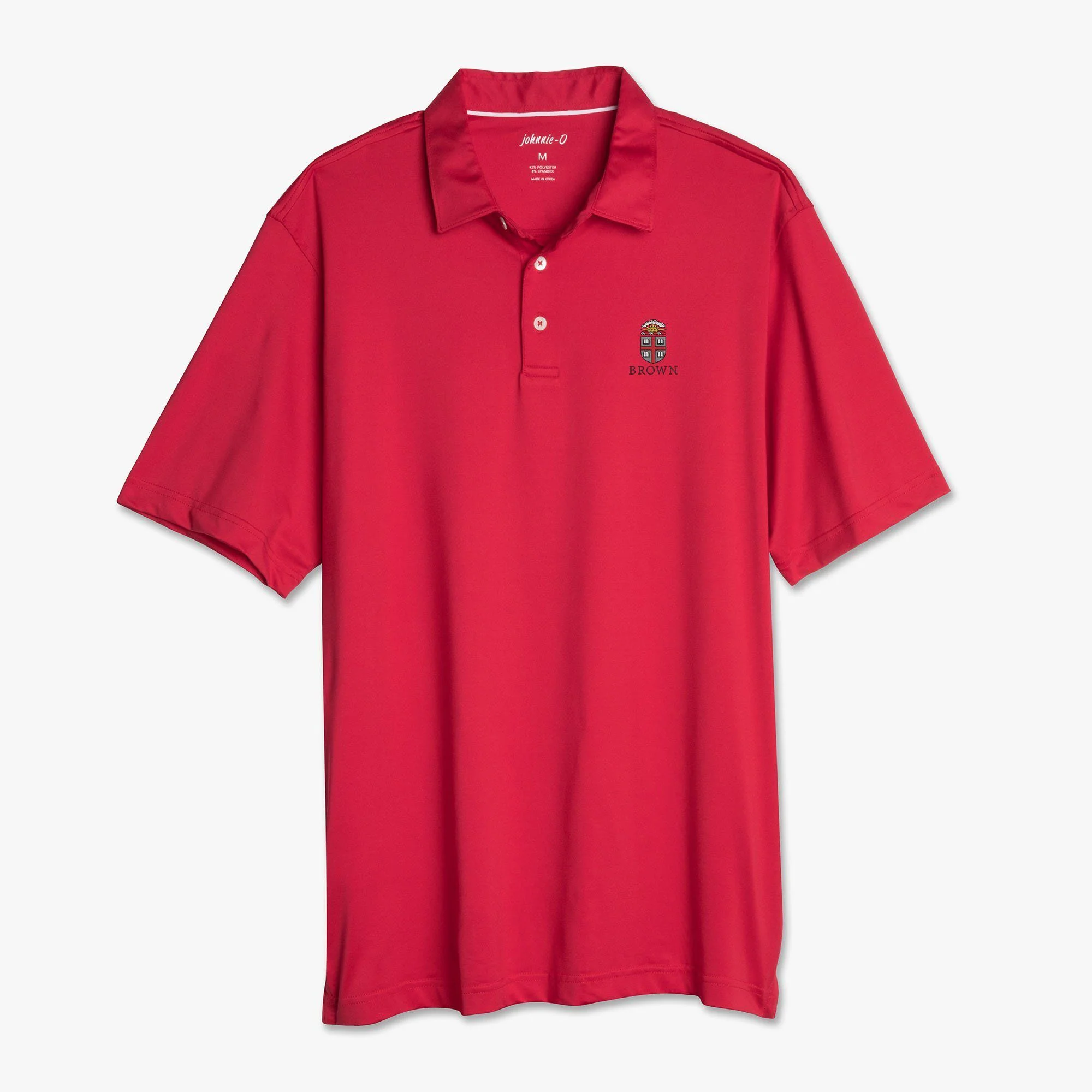Brown Birdie Jersey Performance Polo