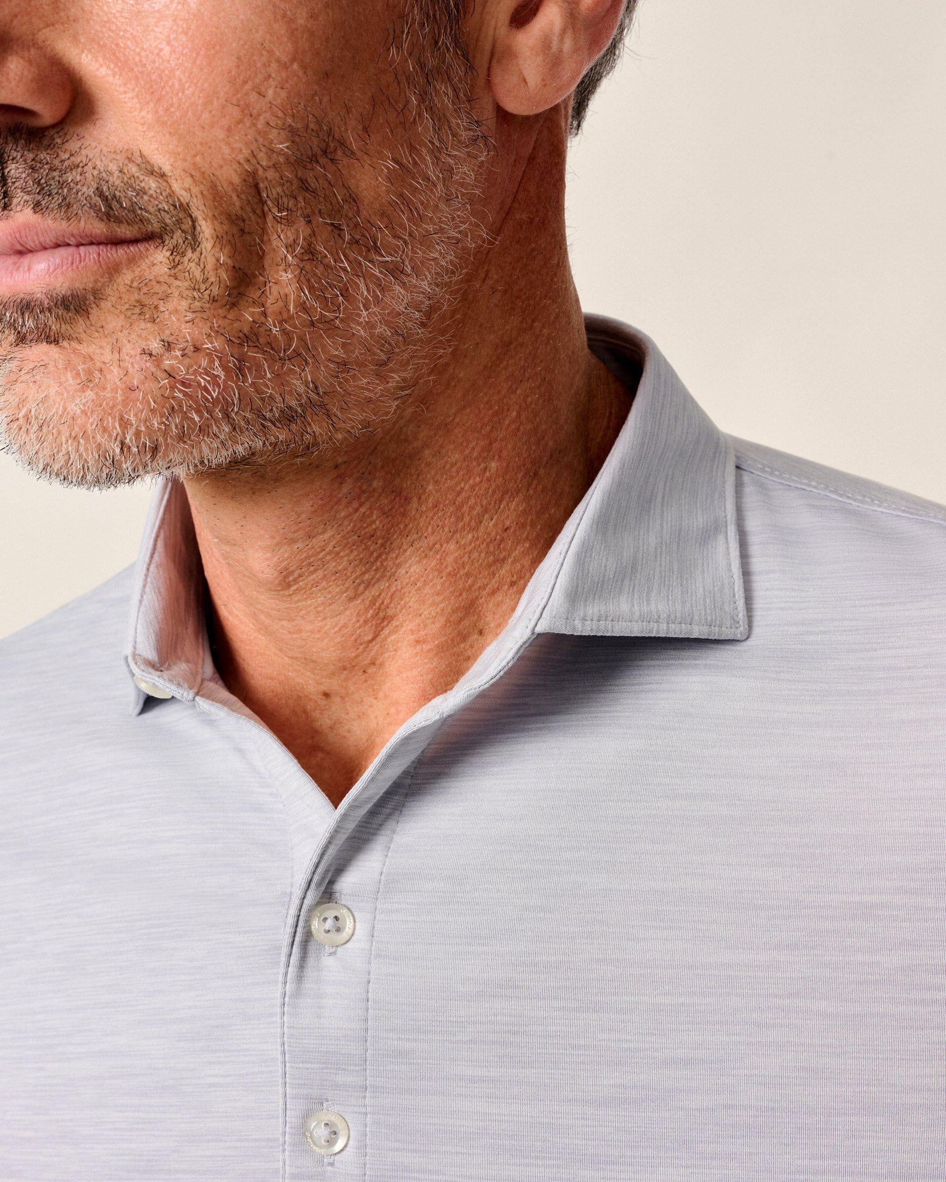 Featherweight Long Sleeve Performance Polo - Swing