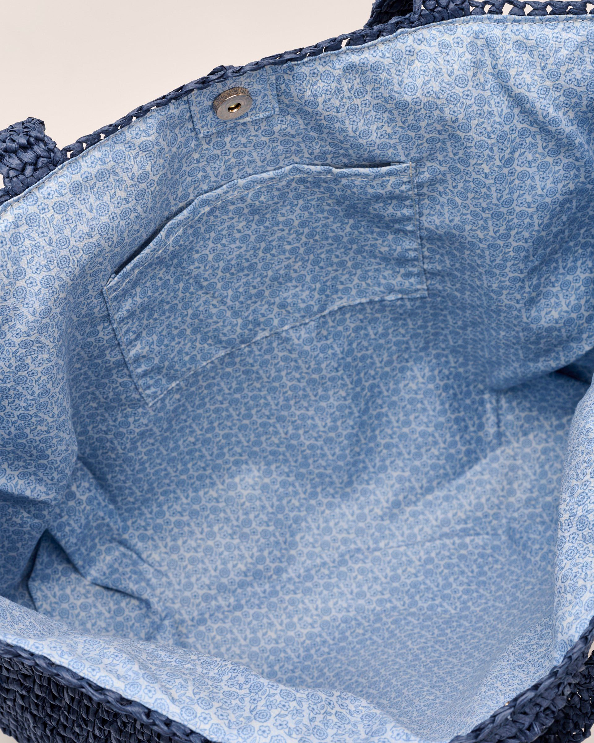 Coastal Woven Tote Bag