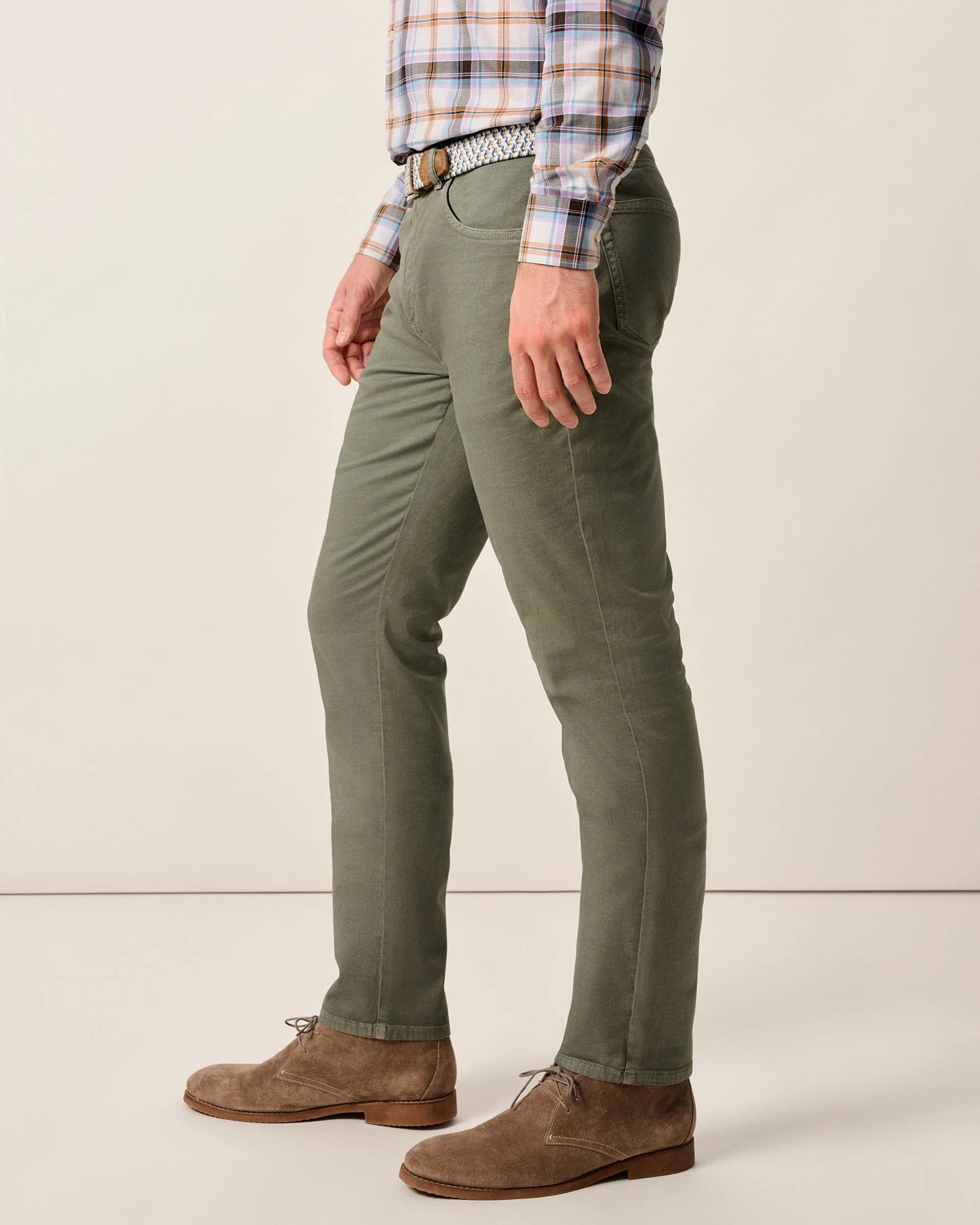 Carmel Sateen 5-Pocket Pants