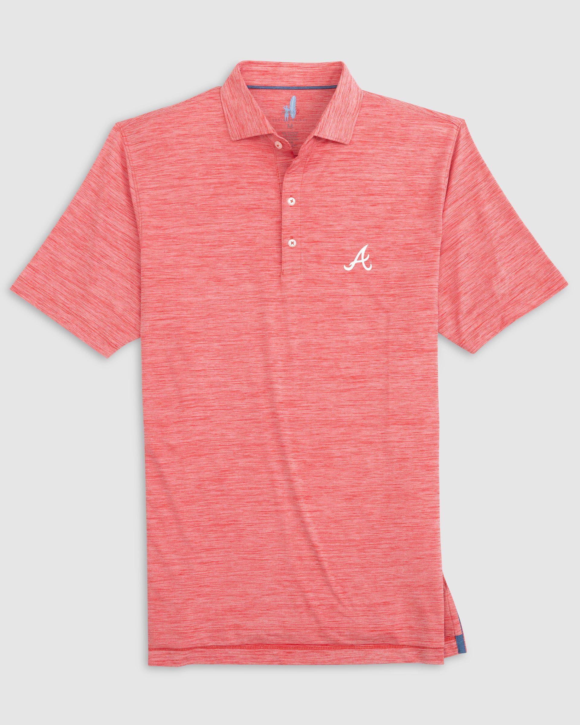 Atlanta Braves Huronn Featherweight Performance Polo
