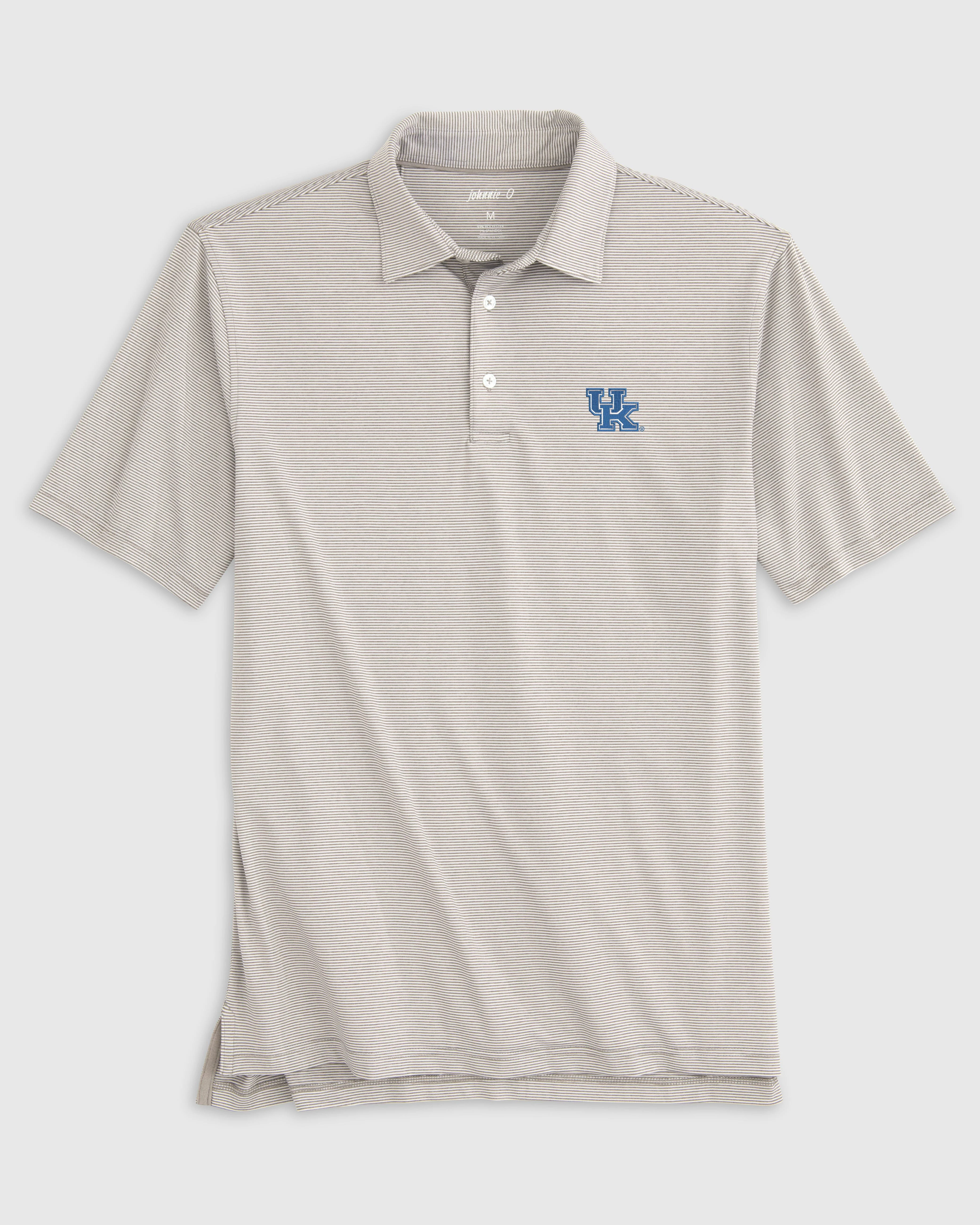 Kentucky Lyndonn Striped Jersey Performance Polo