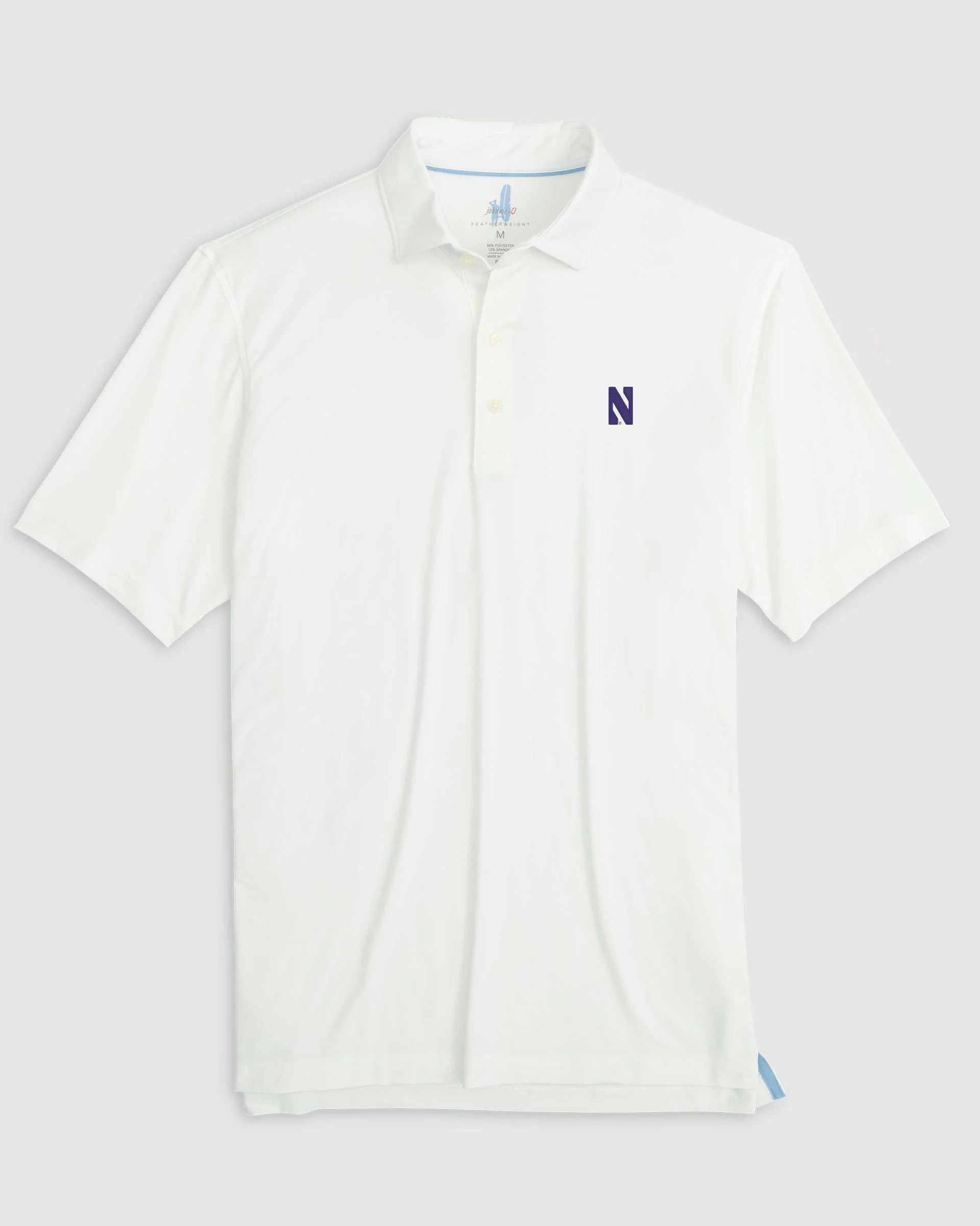 Northwestern Huronn Featherweight Performance Polo