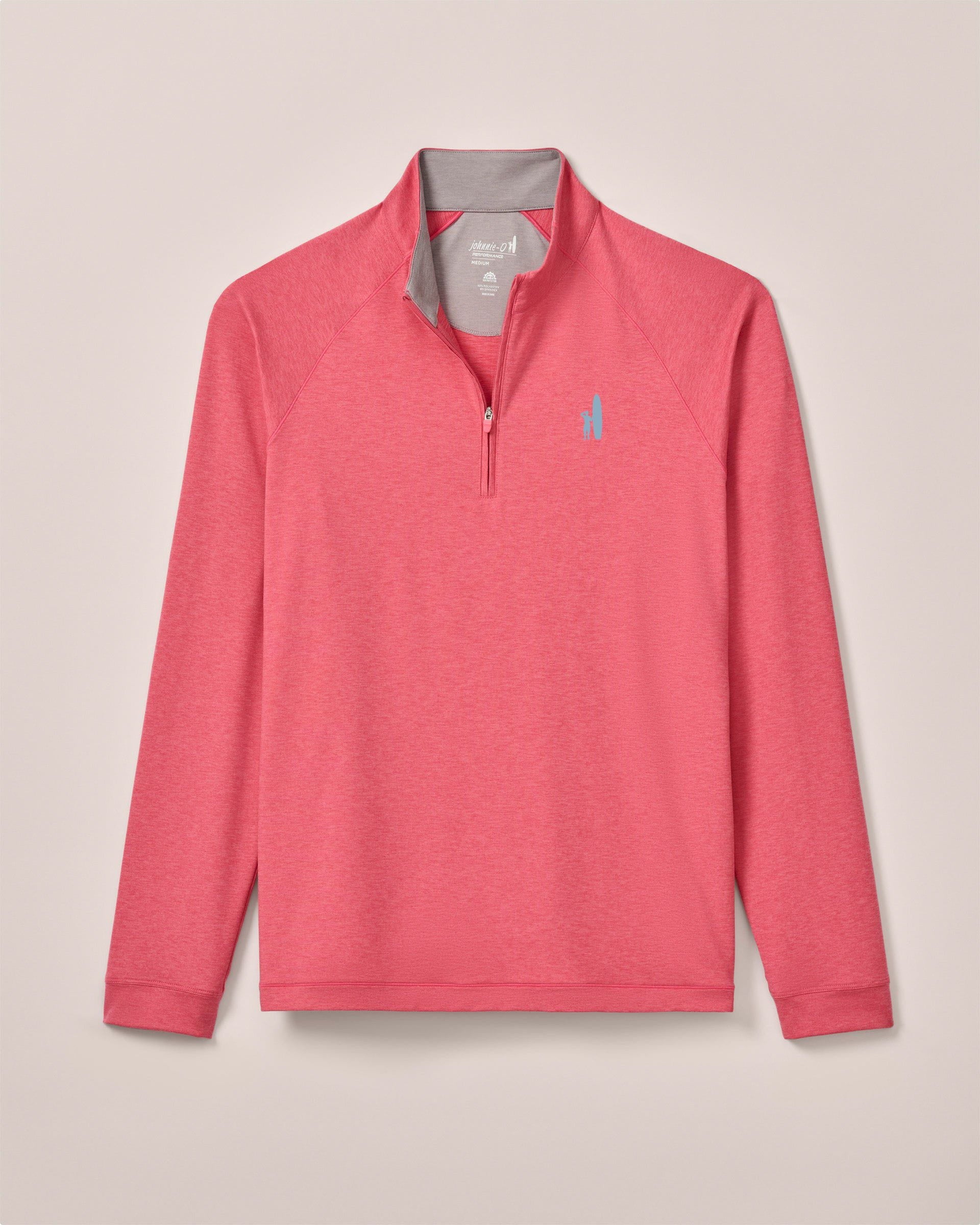 Custom Surfer Logo Freeborne Performance 1/4 Zip Pullover