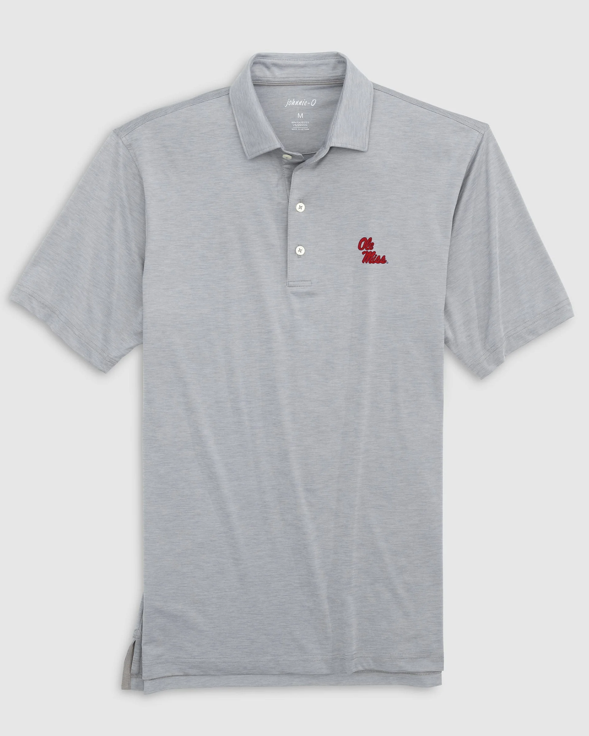 Ole Miss Huronn Featherweight Performance Polo - Stacked Logo