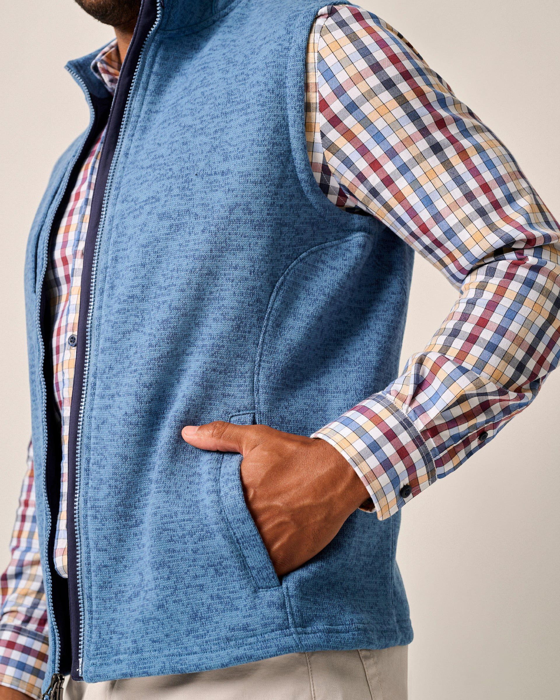 Denalis Double-Zip Fleece Vest