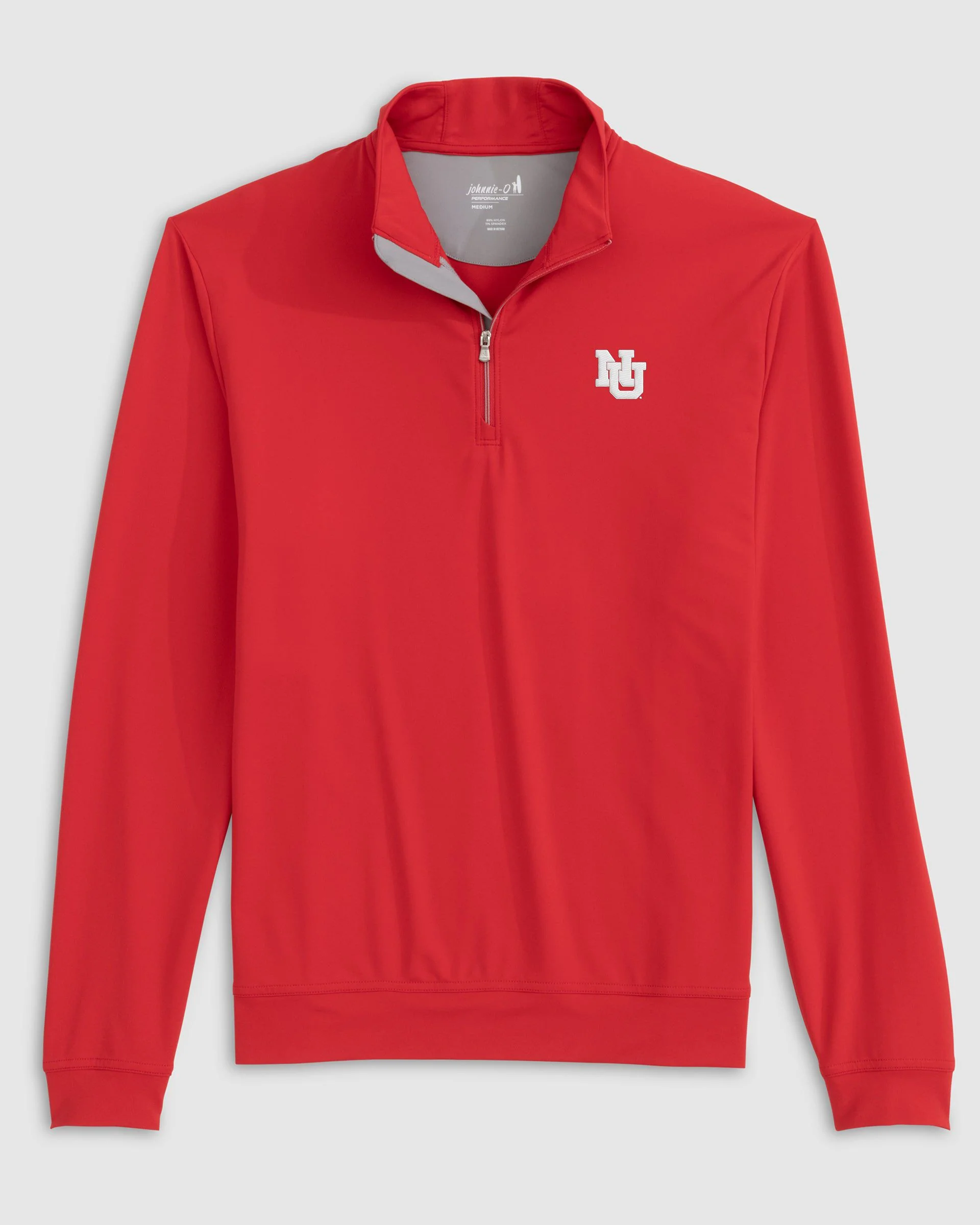 Nebraska Motion Performance 1/4 Zip - Vault Logo