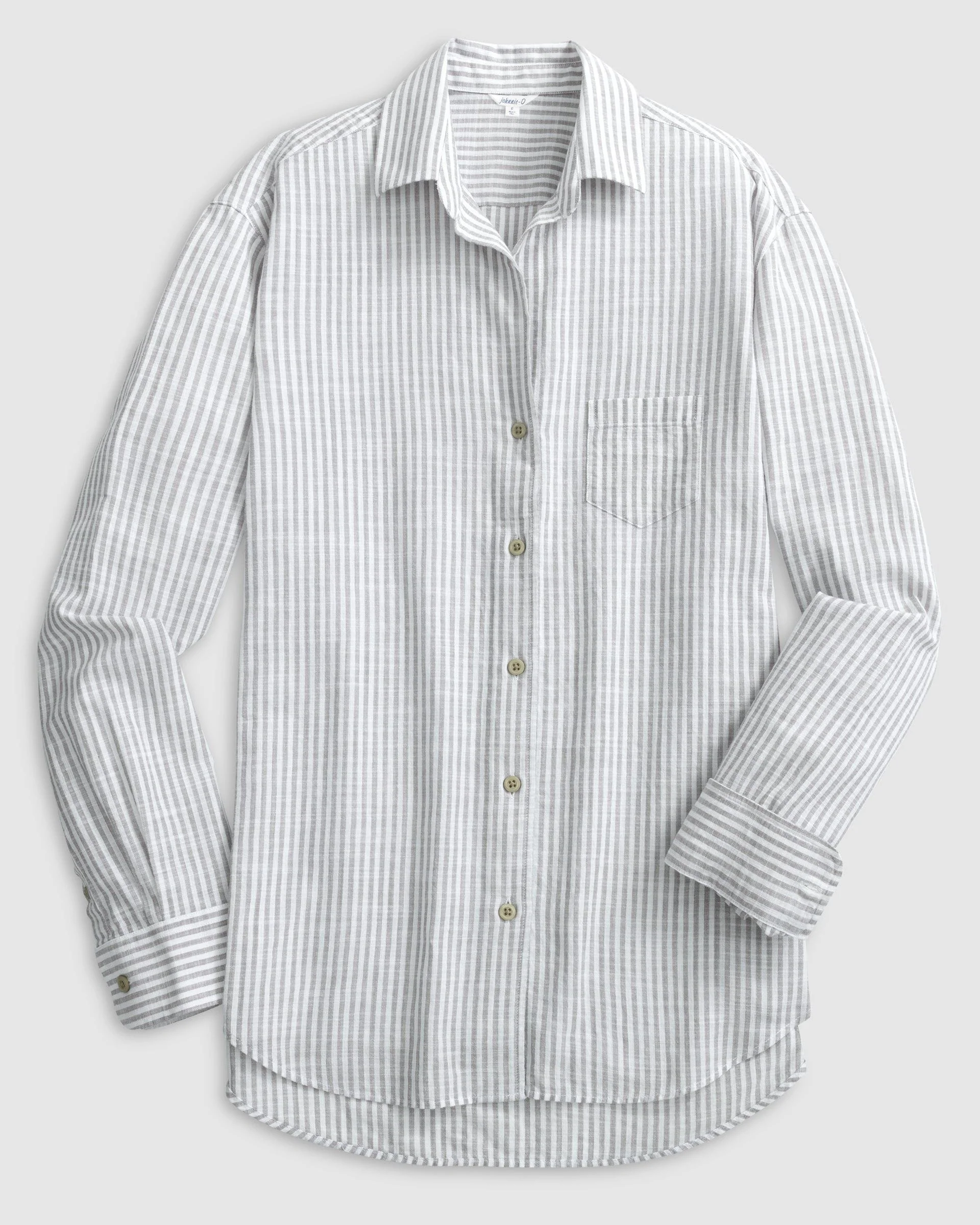 Jess Cotton Button-Down Shirt