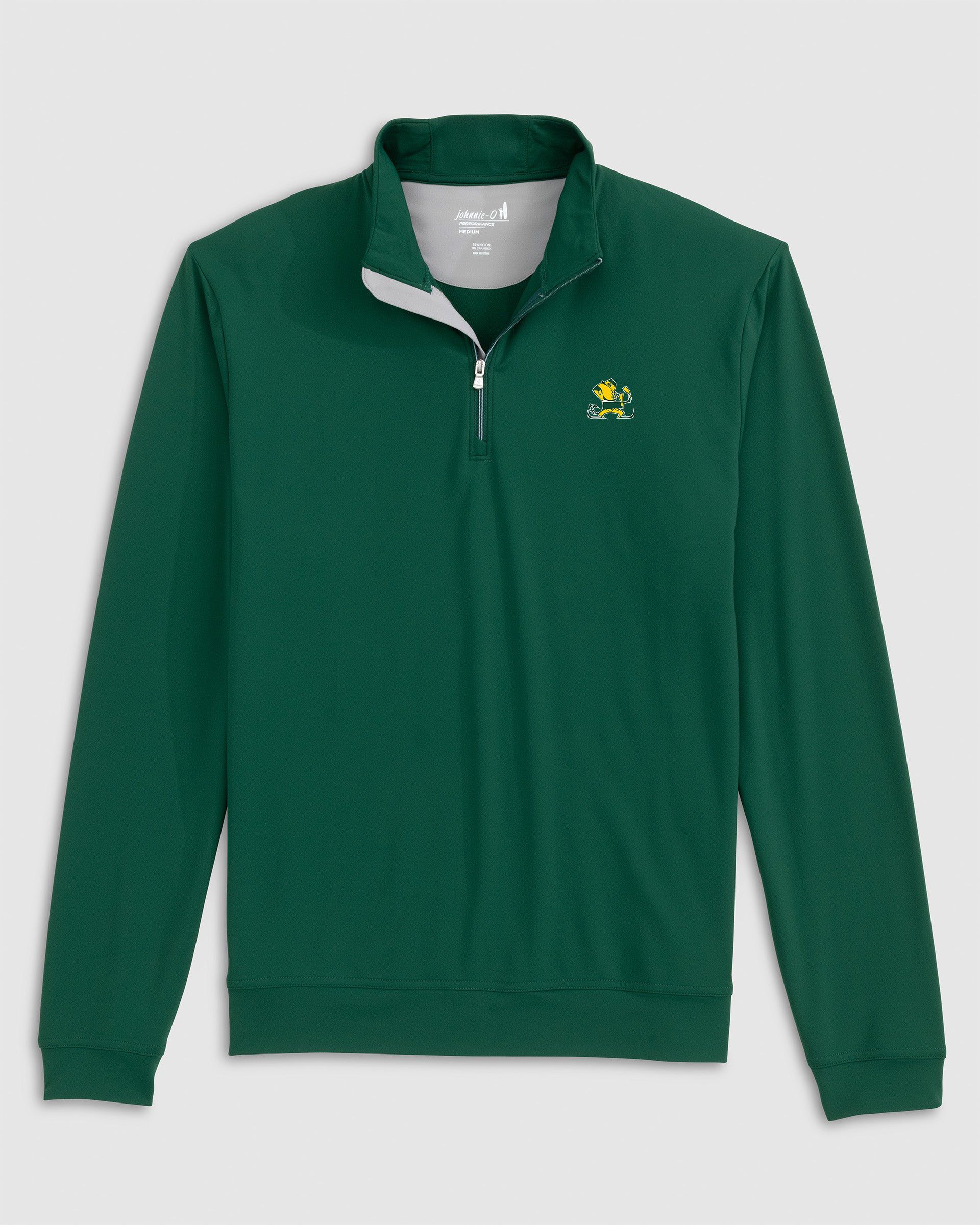 Notre Dame Motion Performance 1/4 Zip - Vintage Logo