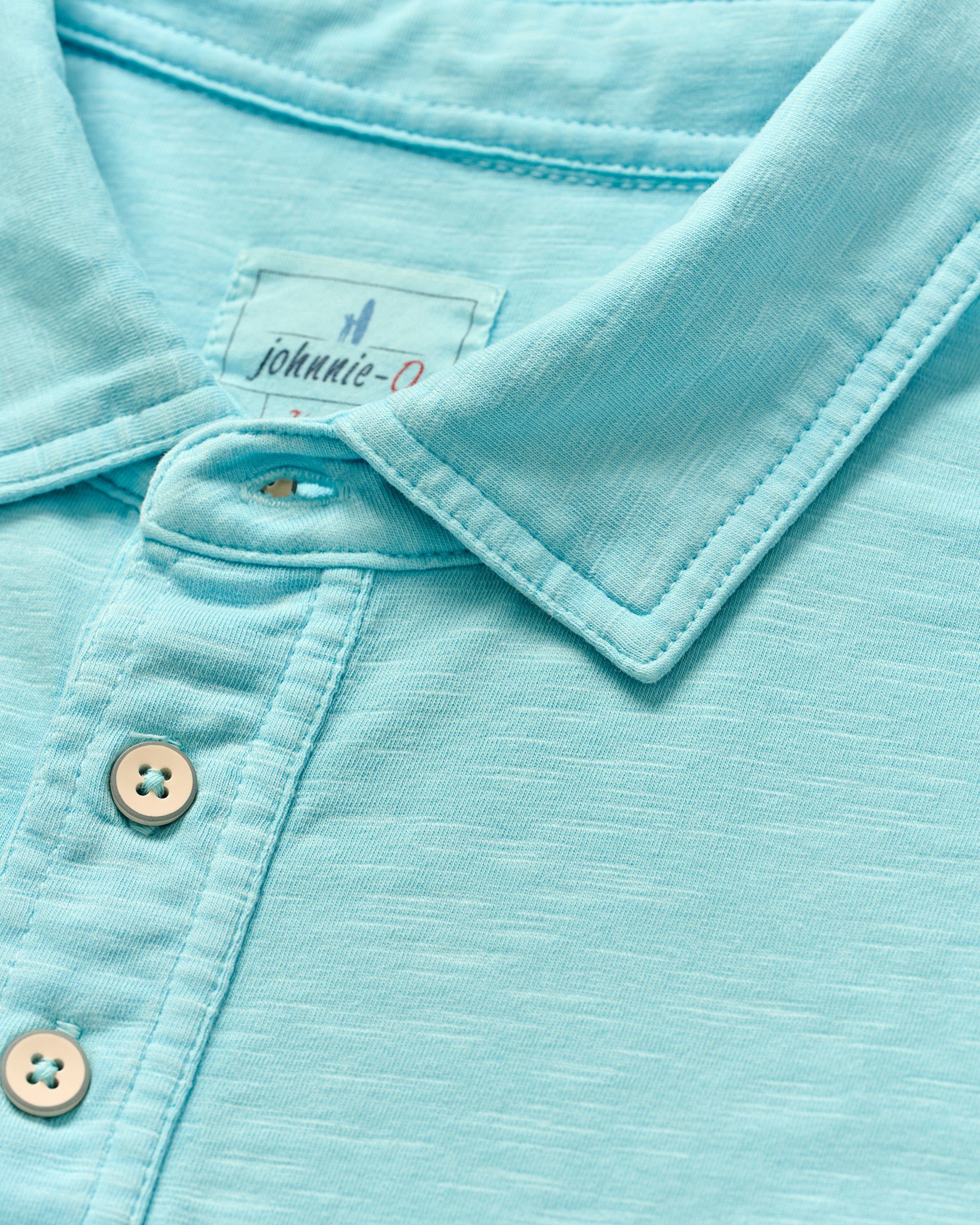 Original 4-Button Polo - Coastal Wash