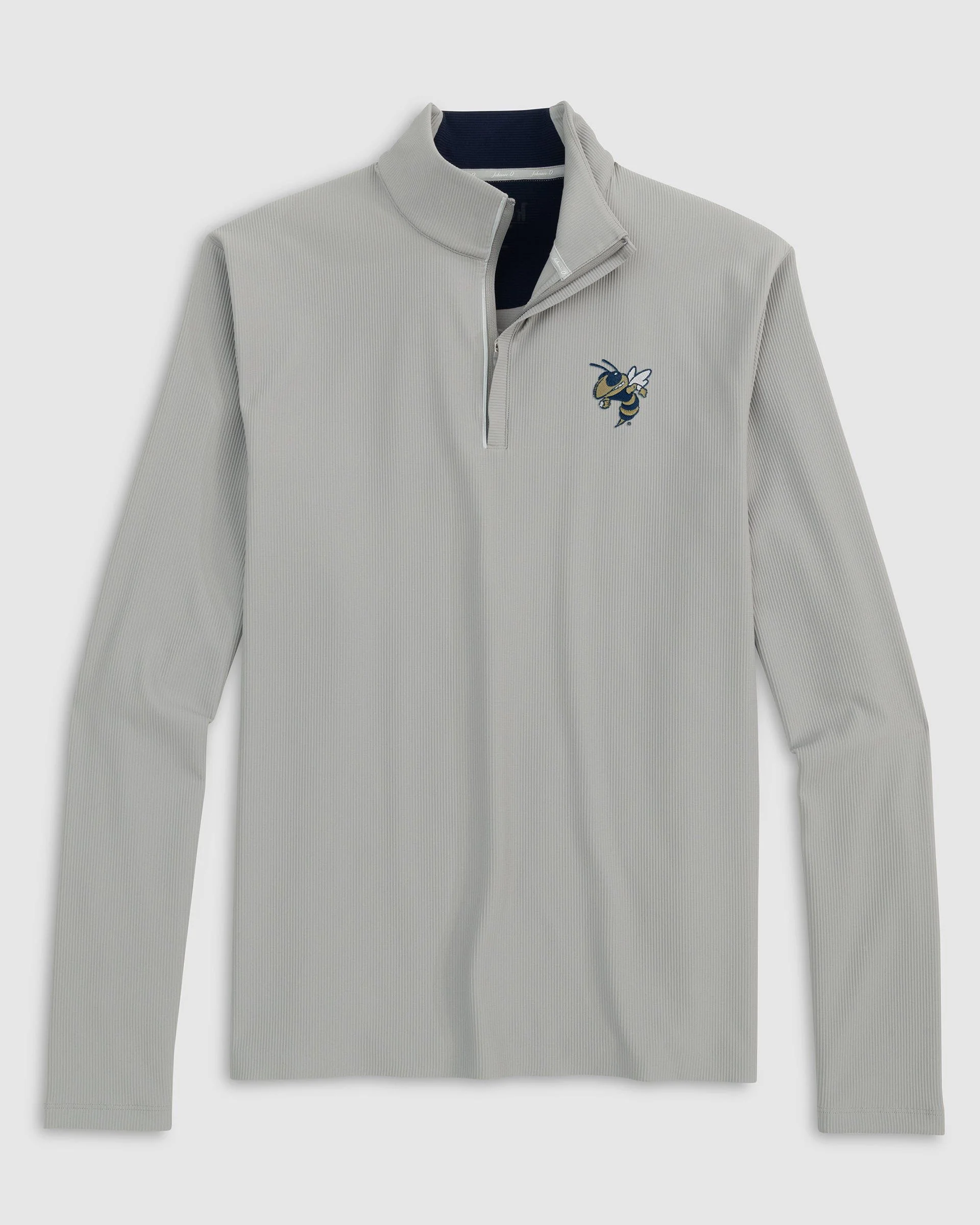 Georgia Tech Hoppin Performance Quarter Zip - Buzz Logo