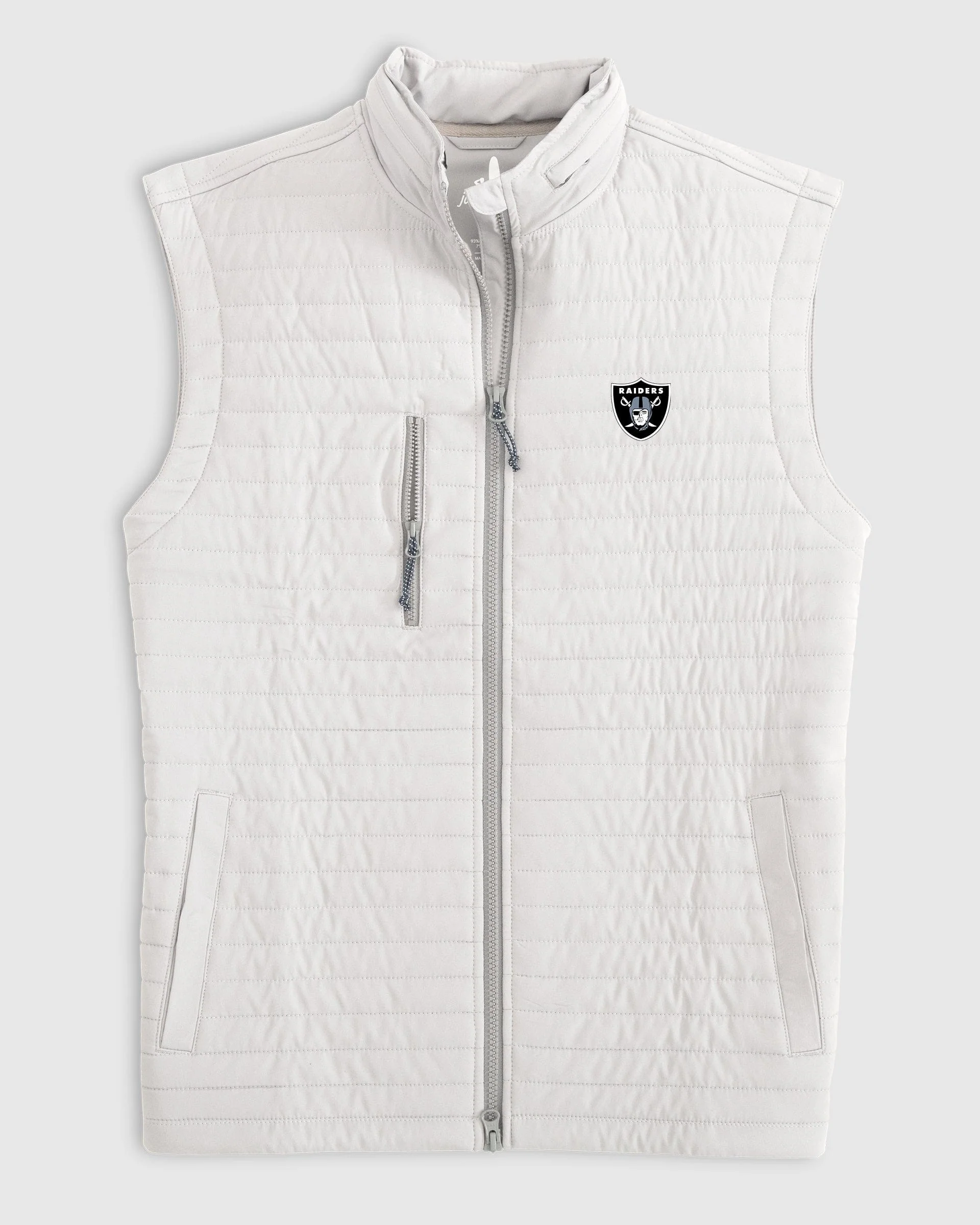 Las Vegas Raiders Crosswind Quilted Performance Vest