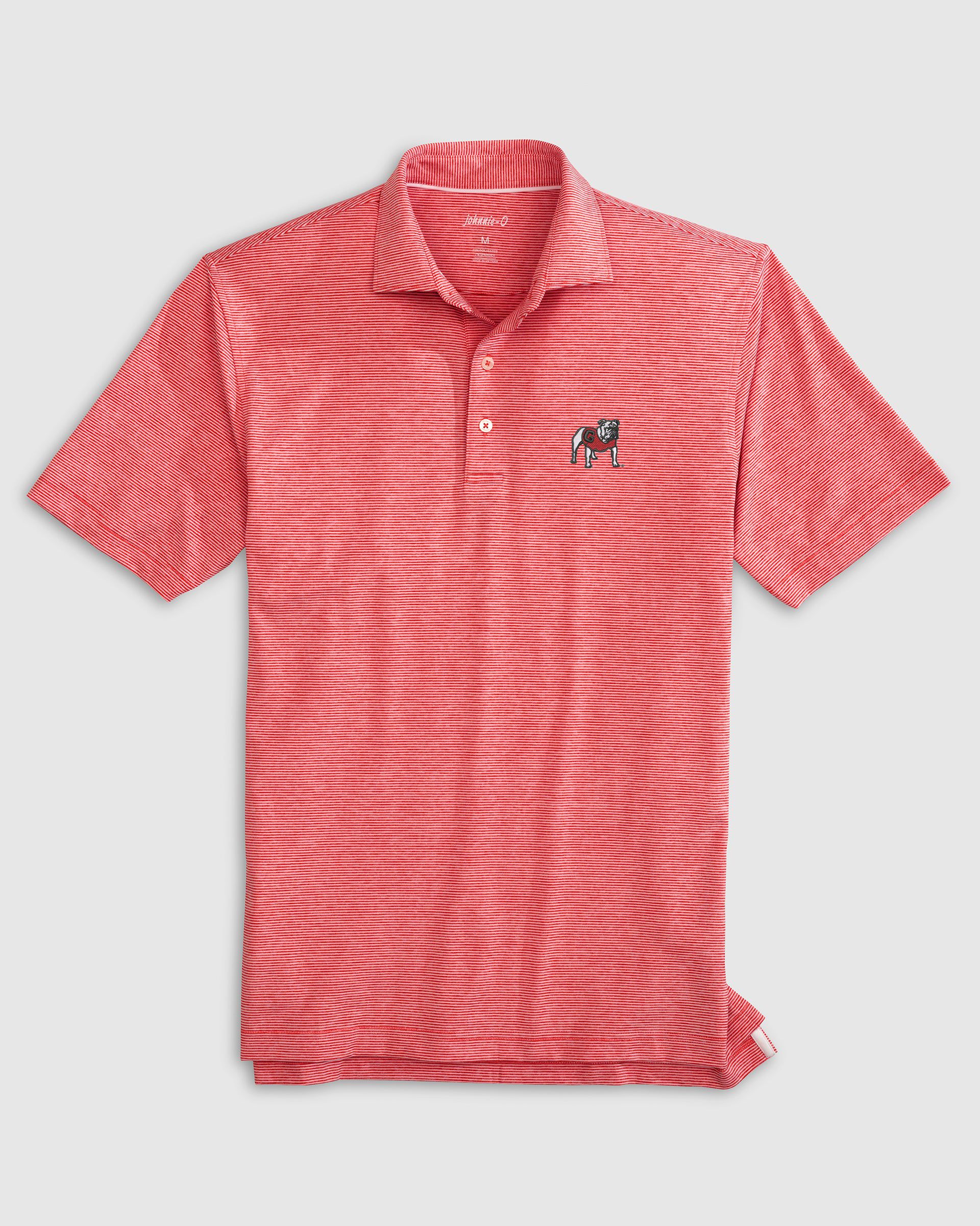 Georgia Lyndonn Striped Jersey Performance Polo