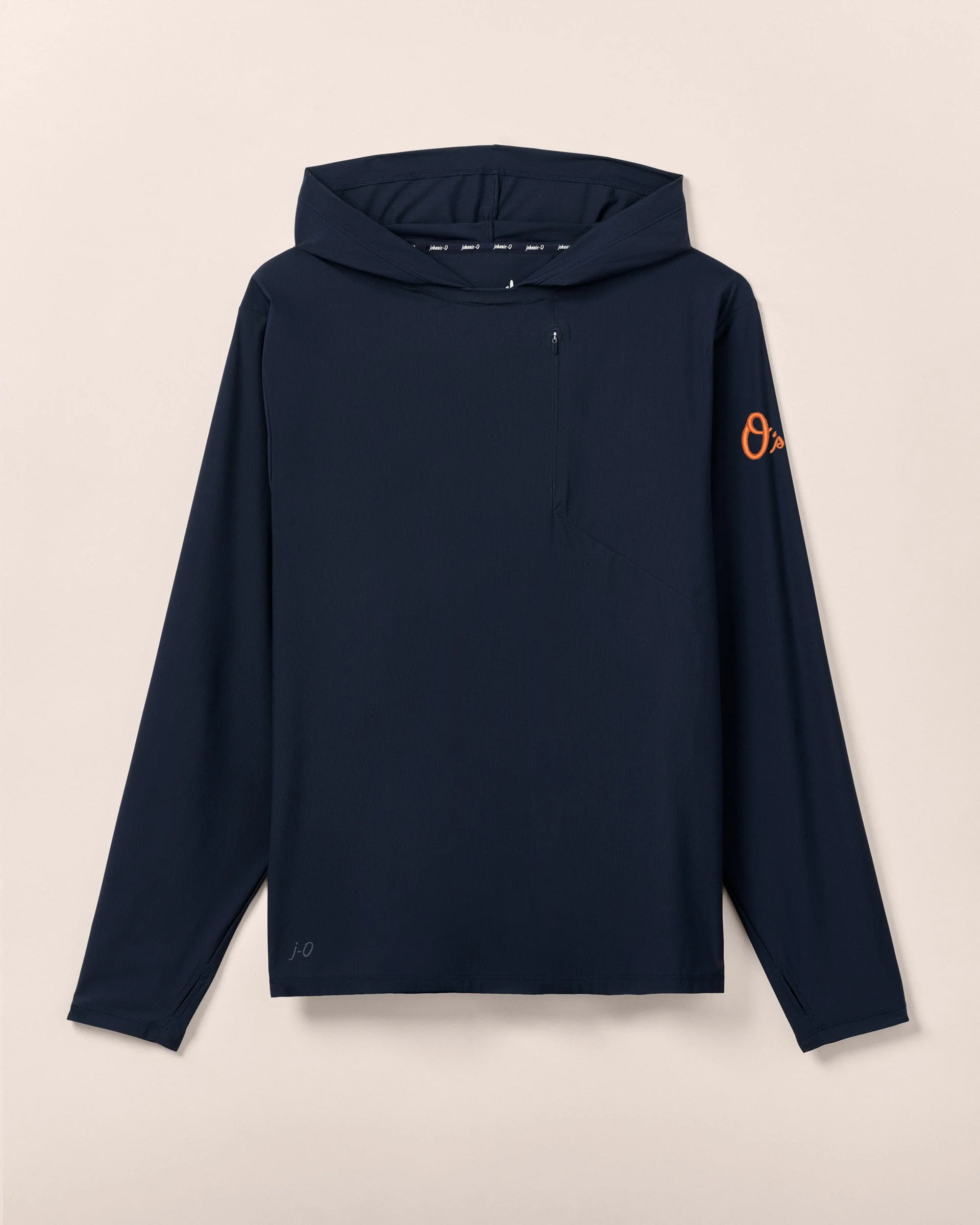Baltimore Orioles Maxwel Performance T-Shirt Hoodie - O Logo