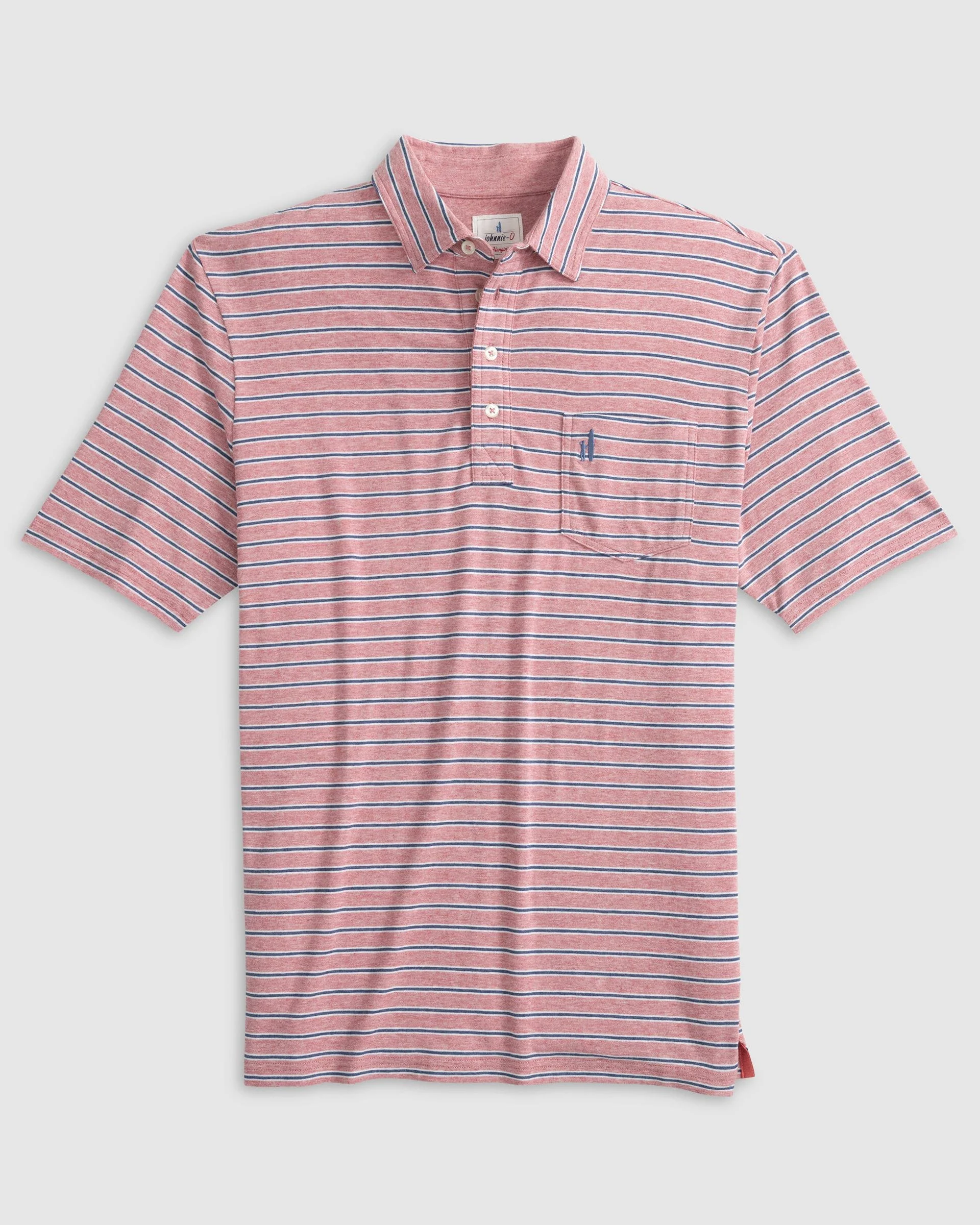 Original 4-Button Polo - Matthis Stripe
