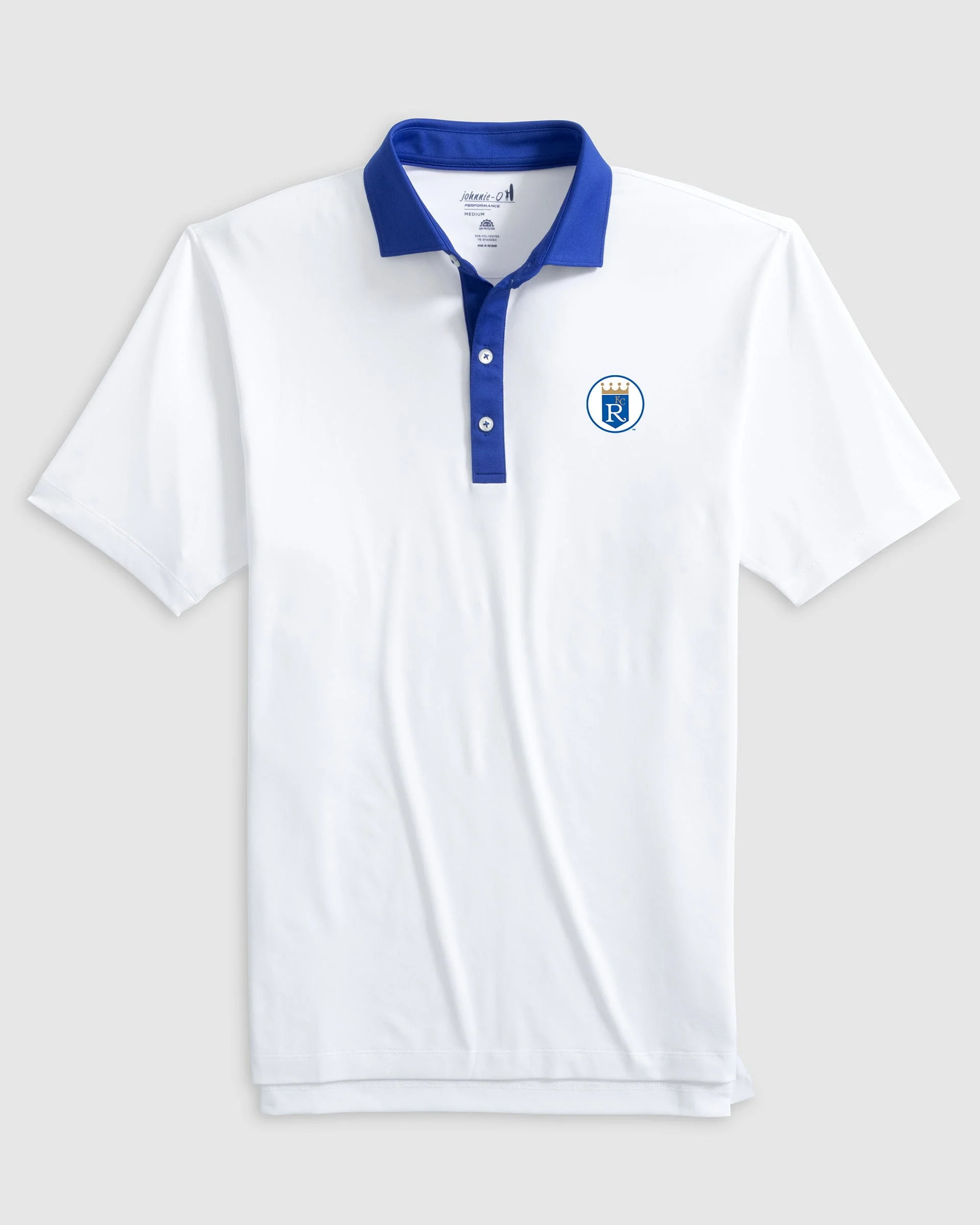 Kansas City Royals Ramos Performance Jersey Polo - Cooperstown Logo