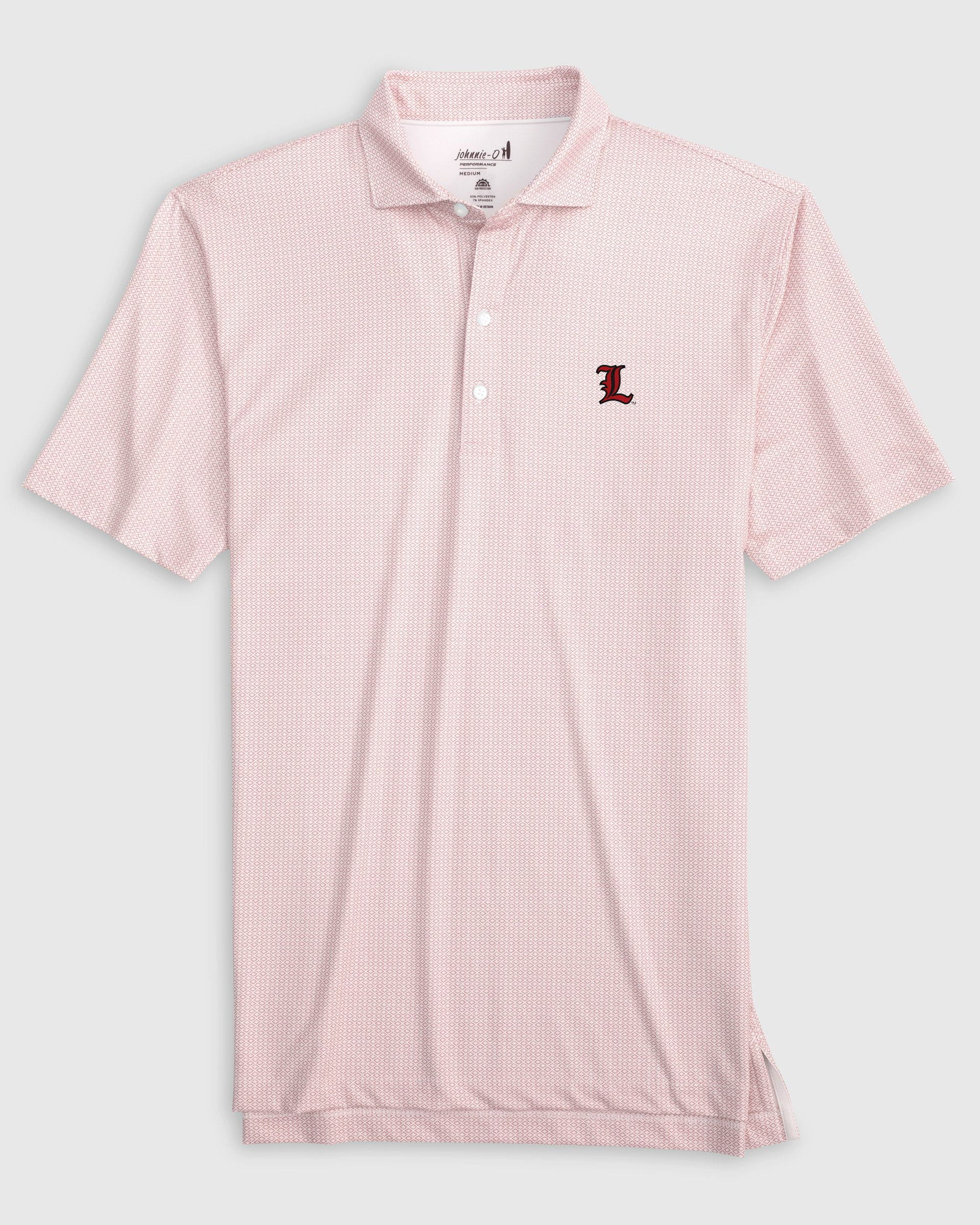 Louisville Slade Performance Jersey Polo- L Logo