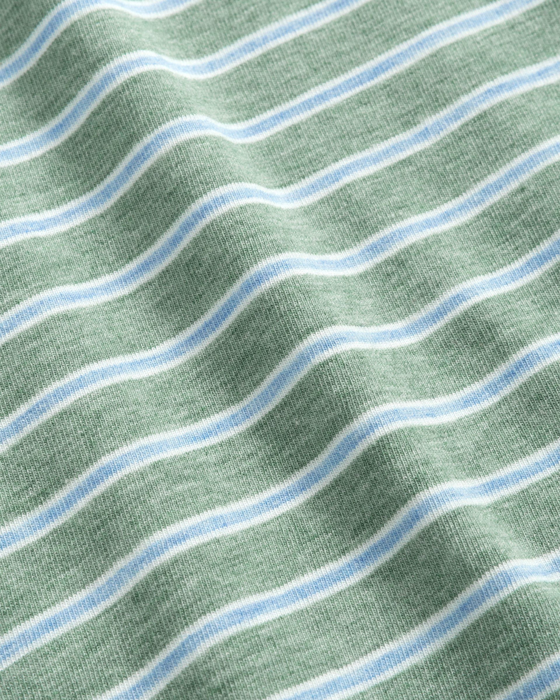 Original 4-Button Polo - Matthis Stripe