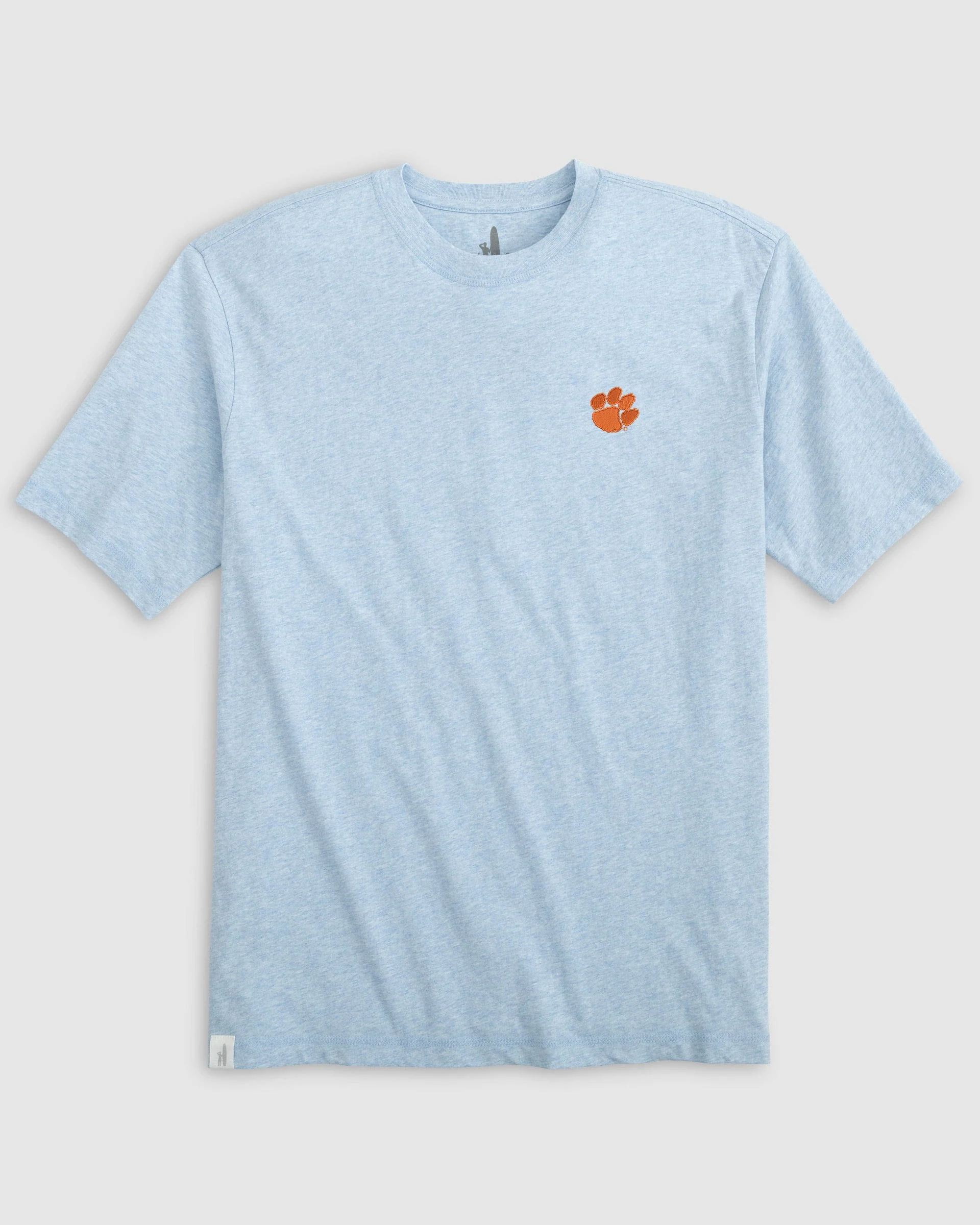 Clemson Heathered Spencer Cotton T-Shirt