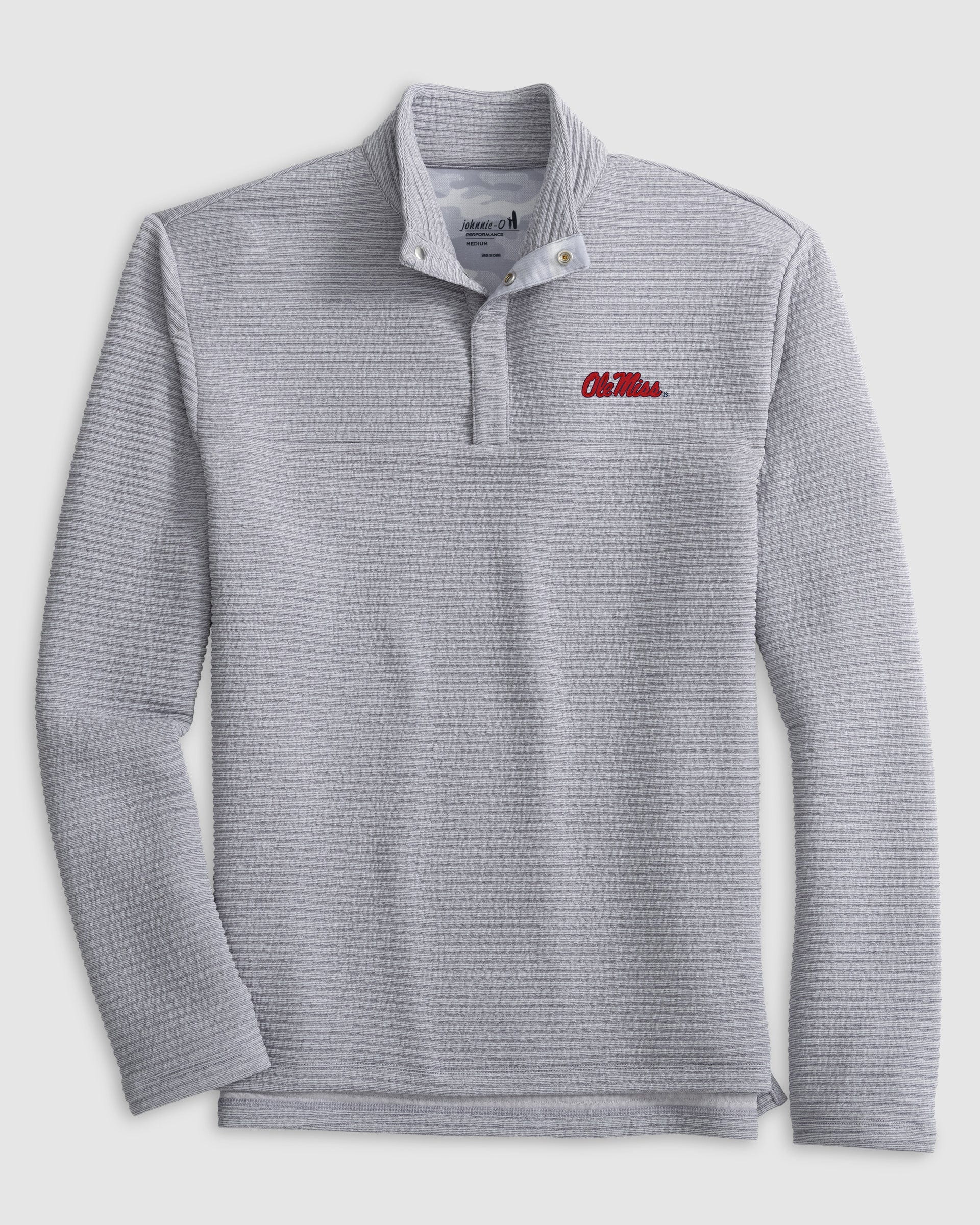 Ole Miss Benjy Snap 1/4-Zip Pullover