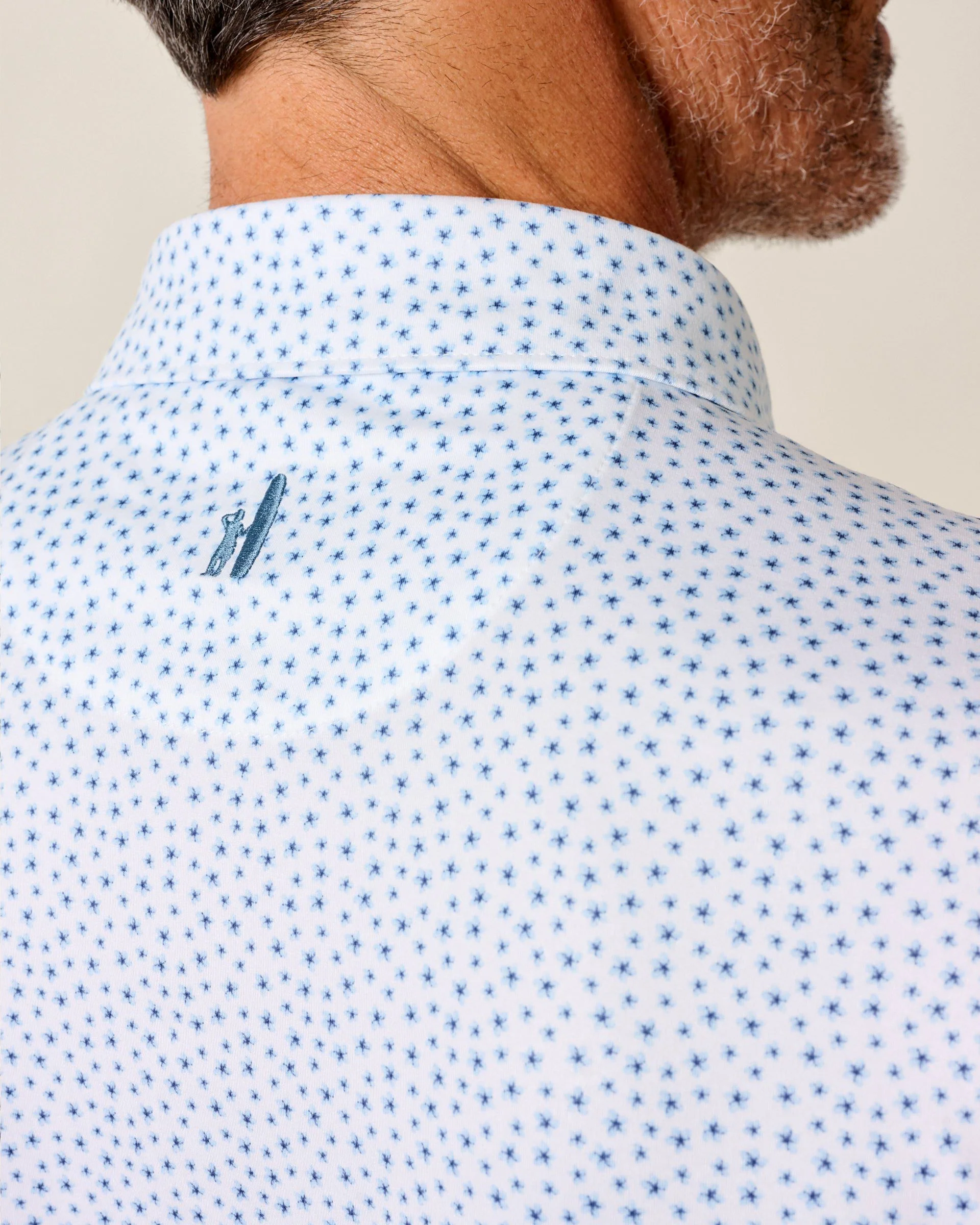 Featherweight Performance Polo - Plumeria