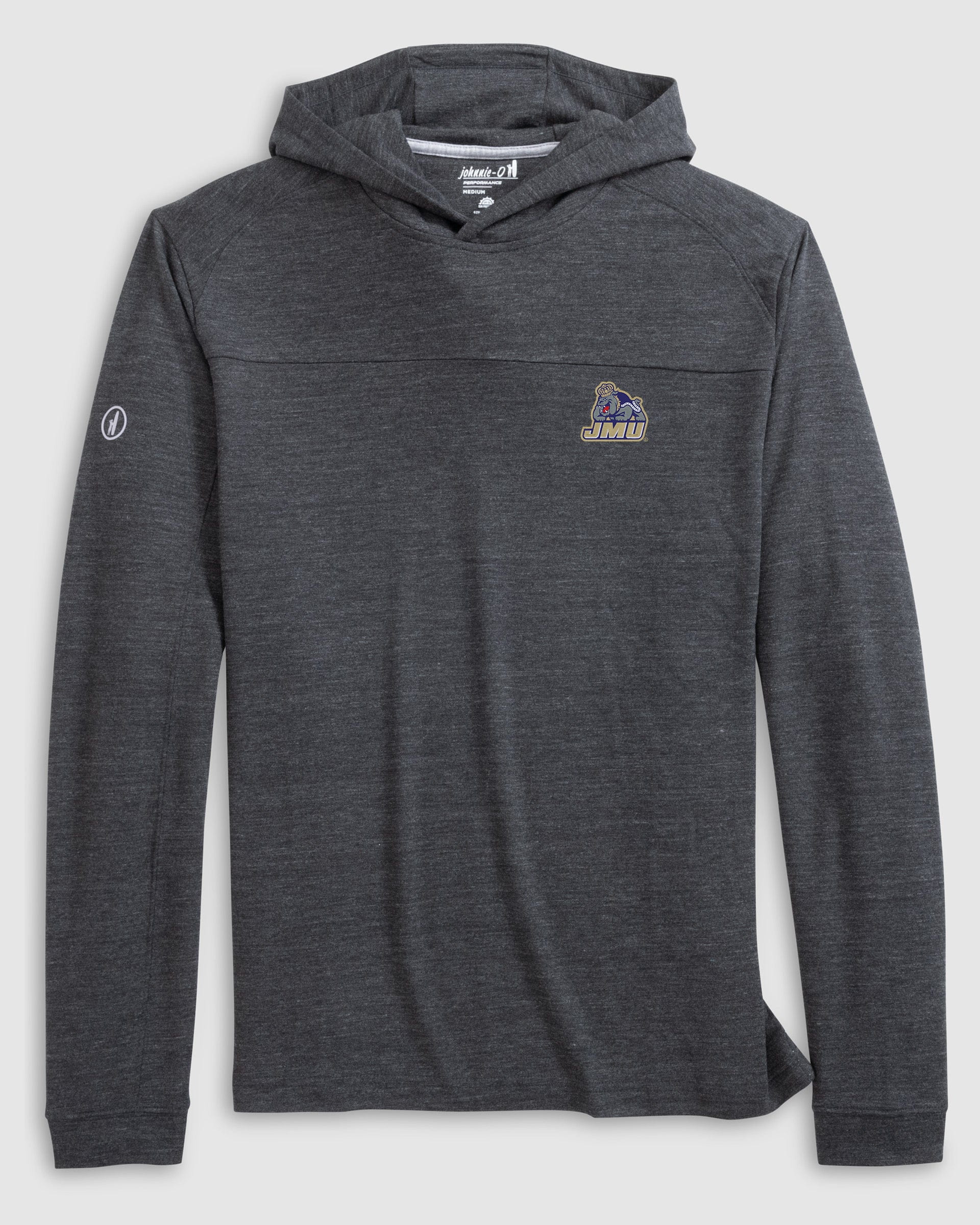 James Madison Remmy Lightweight Performance Hoodie - Duke Dog Logo