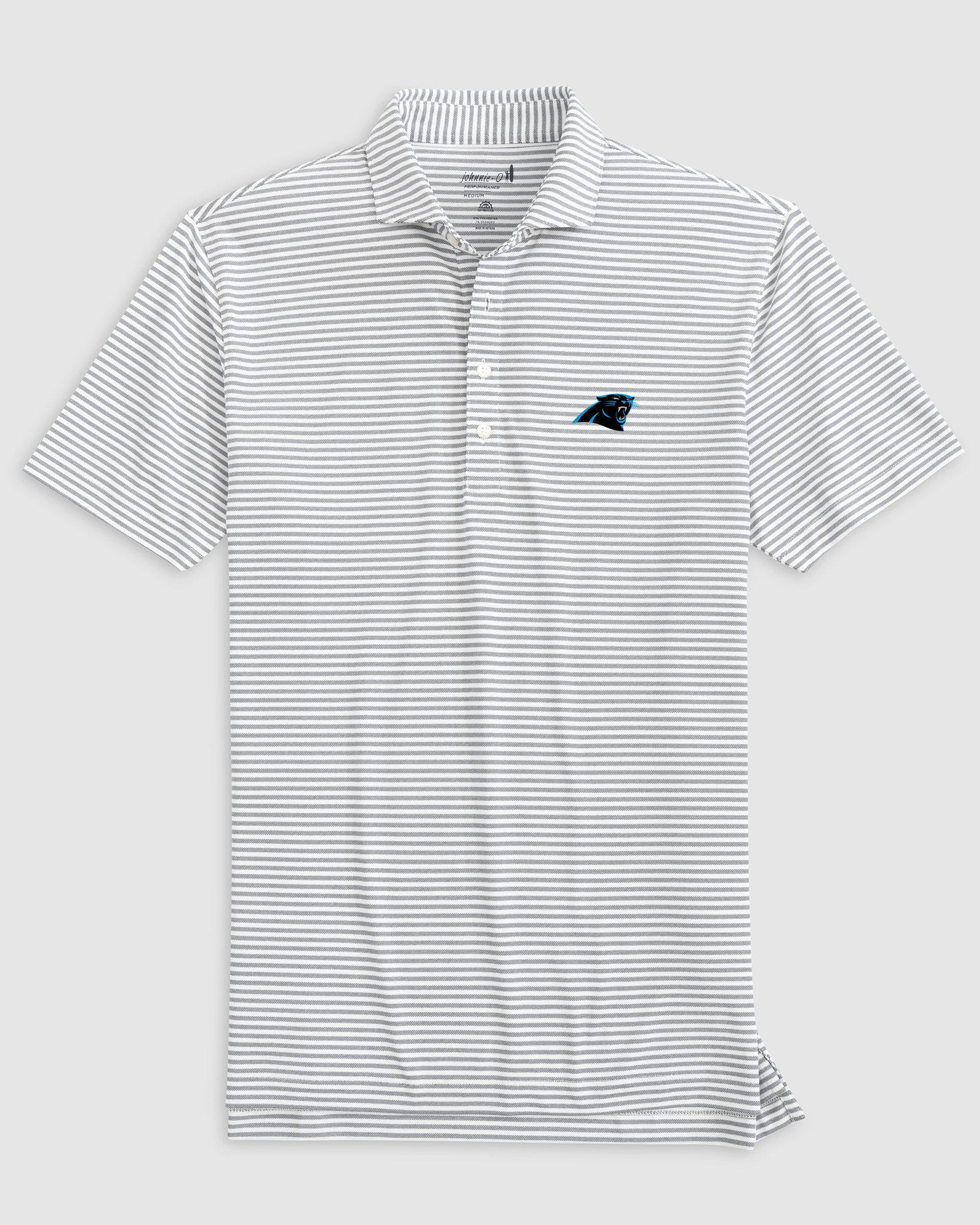 Carolina Panthers Stetsons Performance Mesh Polo