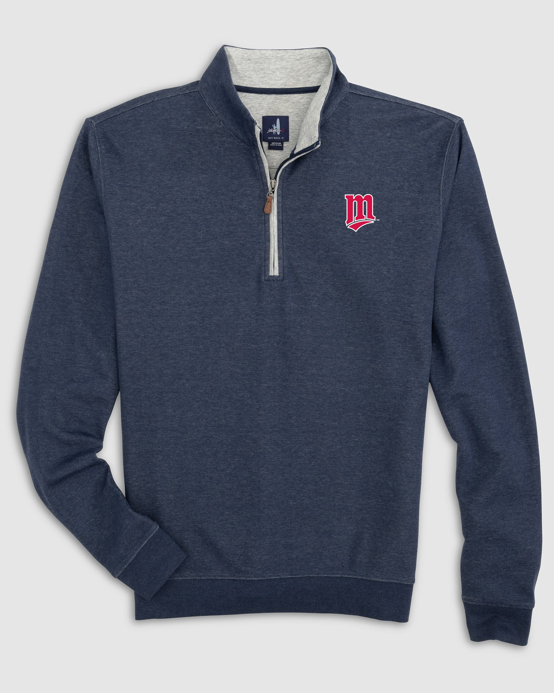 Minnesota Twins Sully 1/4 Zip - Cooperstown Logo