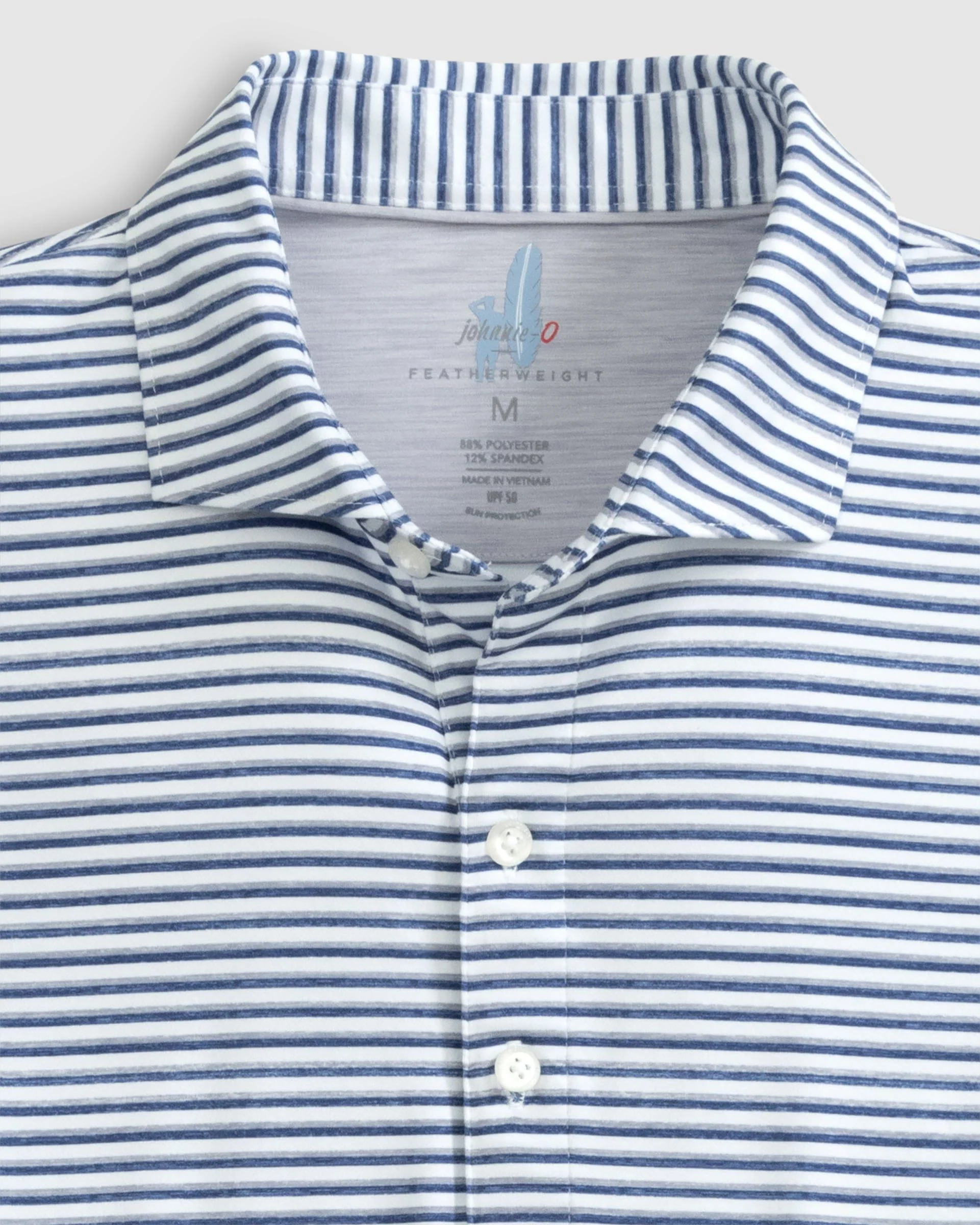 Featherweight Performance Polo - Warwick Stripe