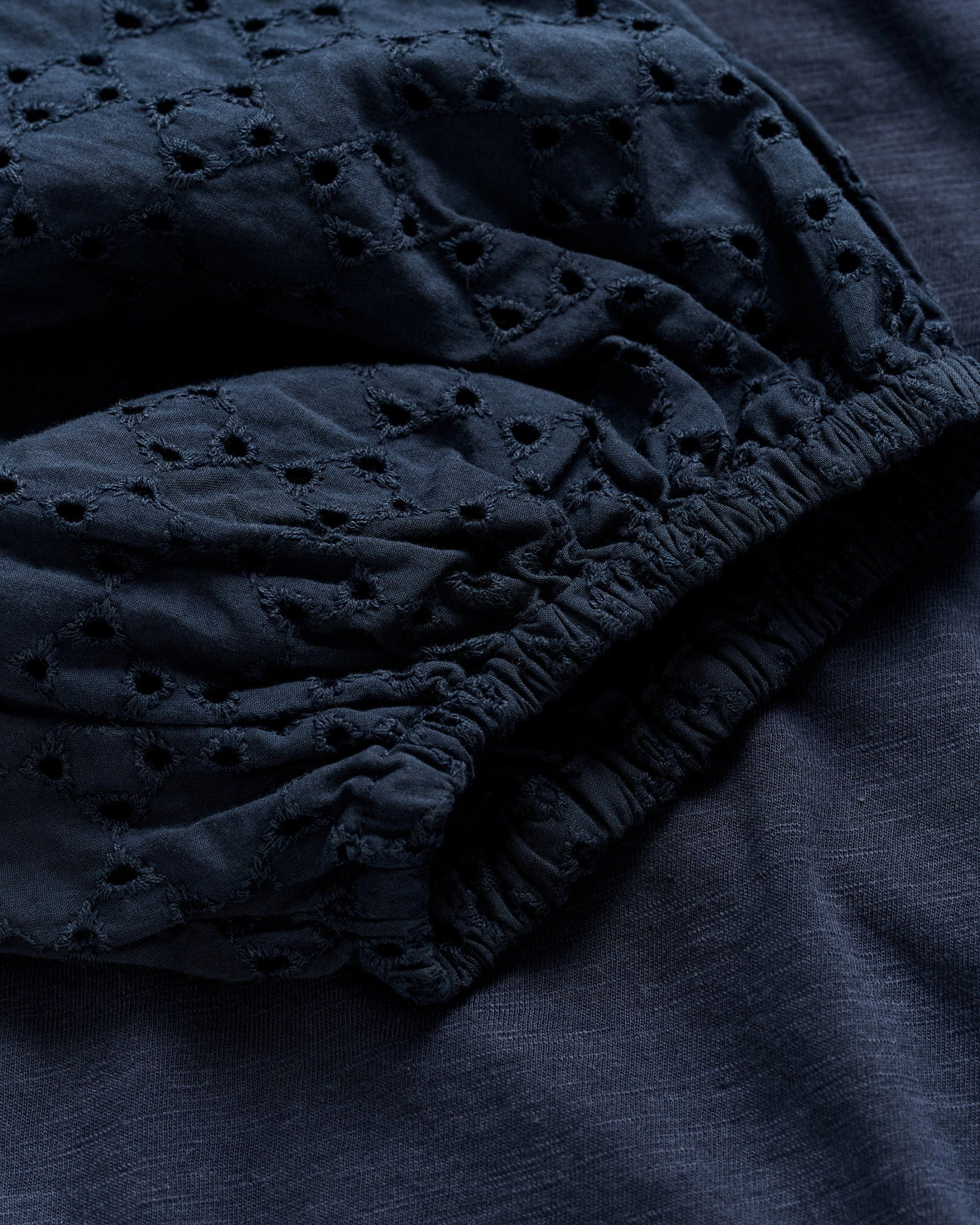 Lydia Eyelet Puff Sleeve Blouse