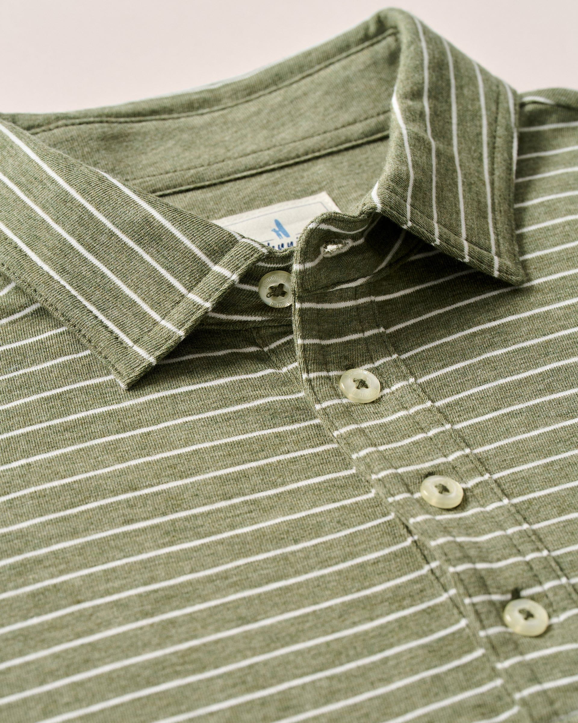 Original 4-Button Polo - Ryan Stripe