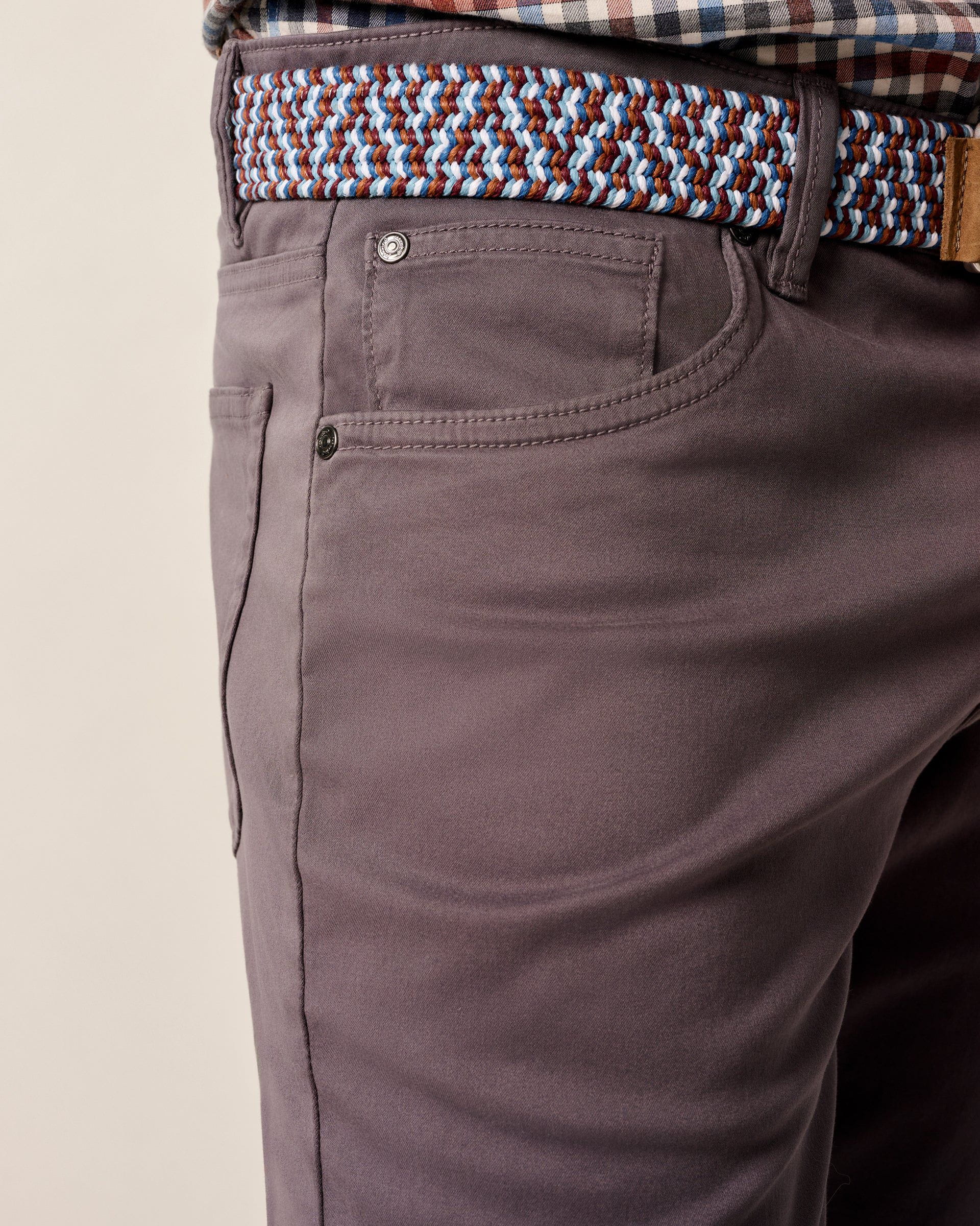Carmel Sateen 5-Pocket Pants
