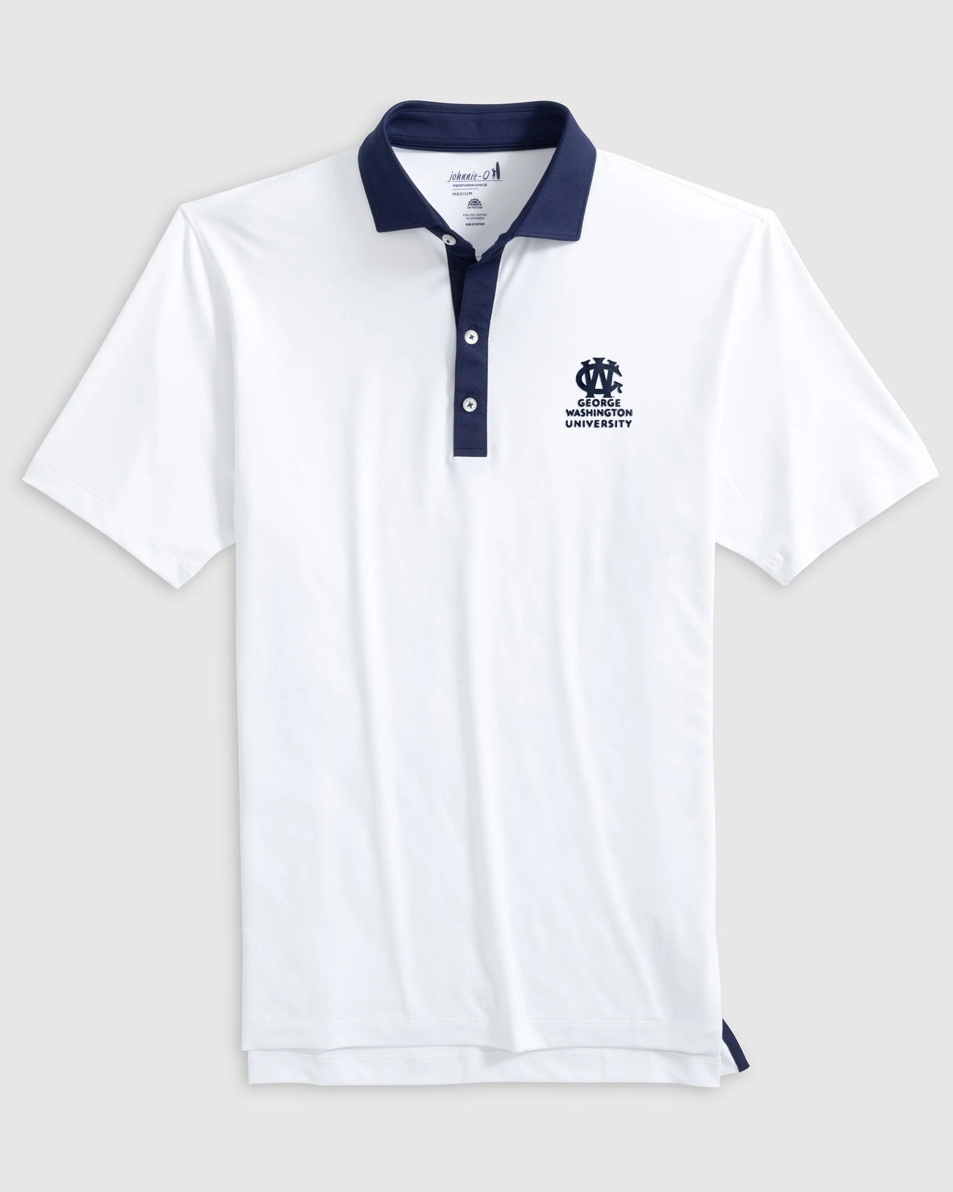 George Washington Ramos Performance Jersey Polo - Vault Logo