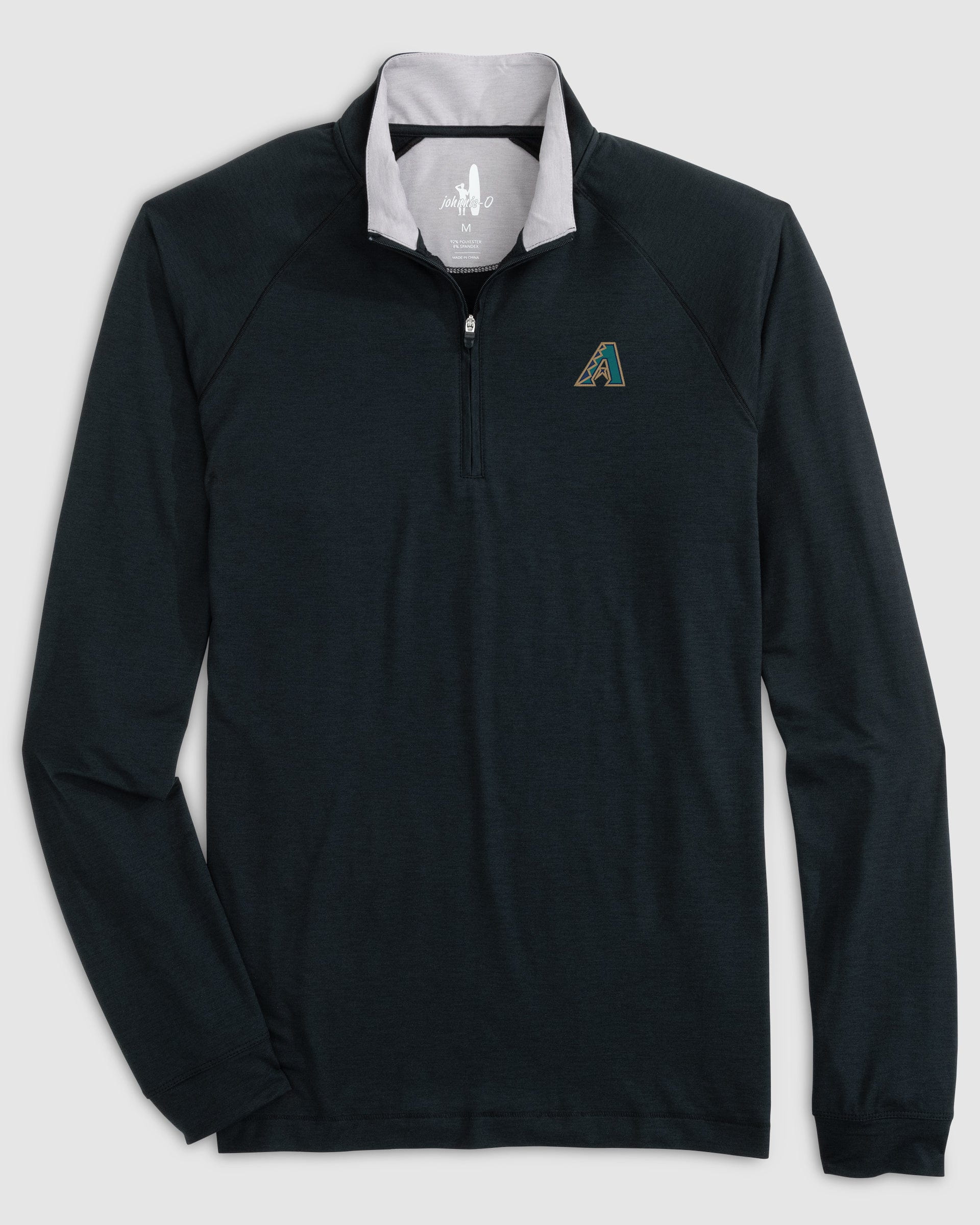 Arizona Diamondbacks Freeborne Performance 1/4 Zip - Cooperstown Logo