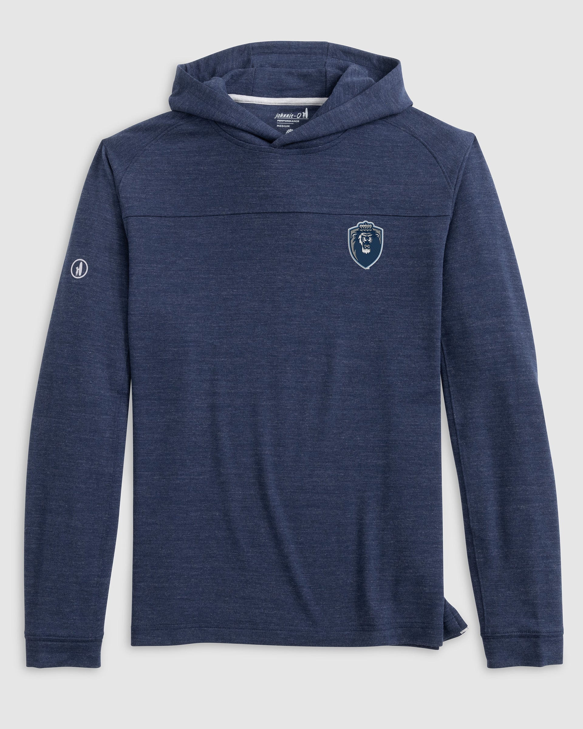 Old Dominion Remmy Lightweight Performance Hoodie - Big Blue Logo
