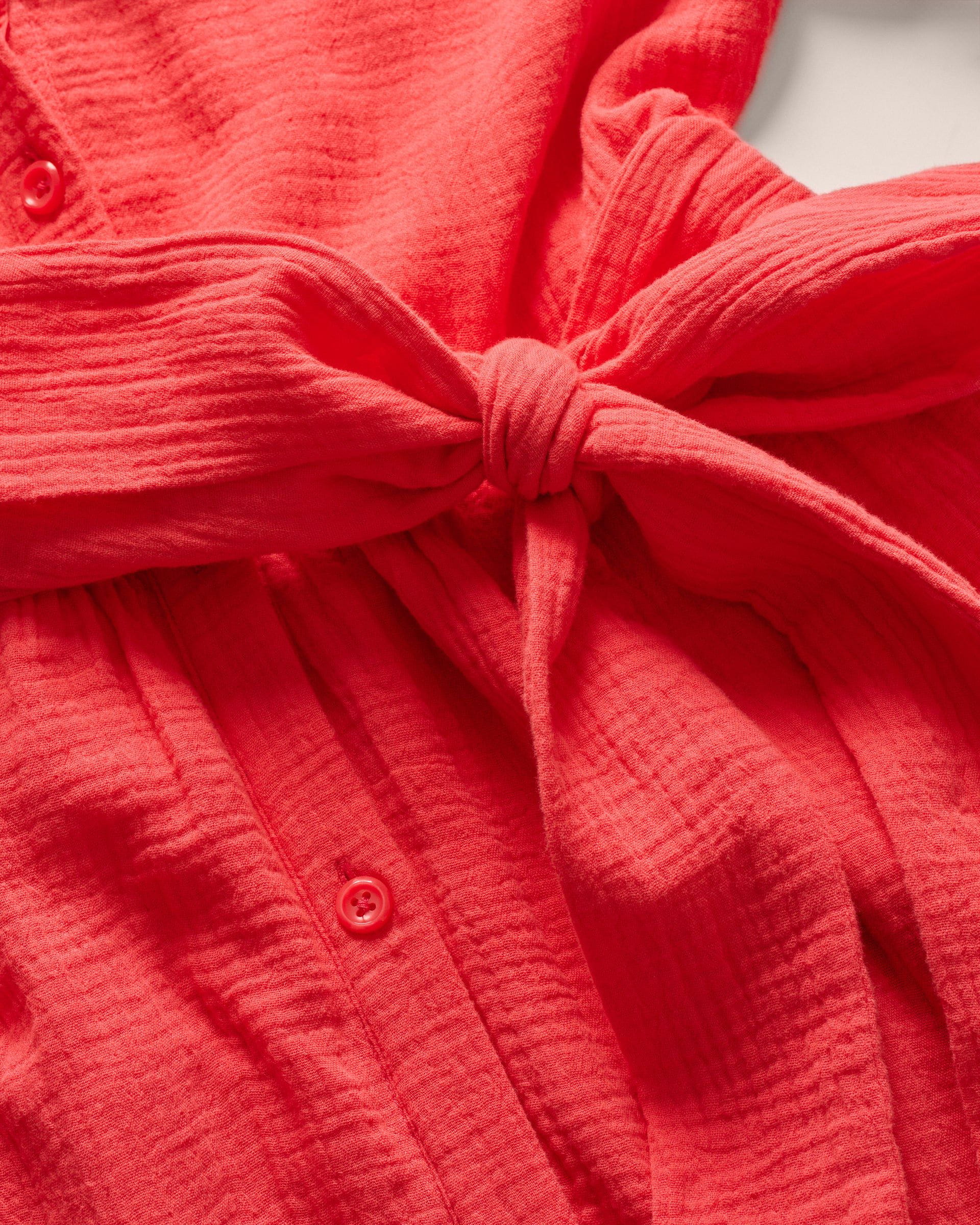 Julie Button Up Cotton Maxi Dress