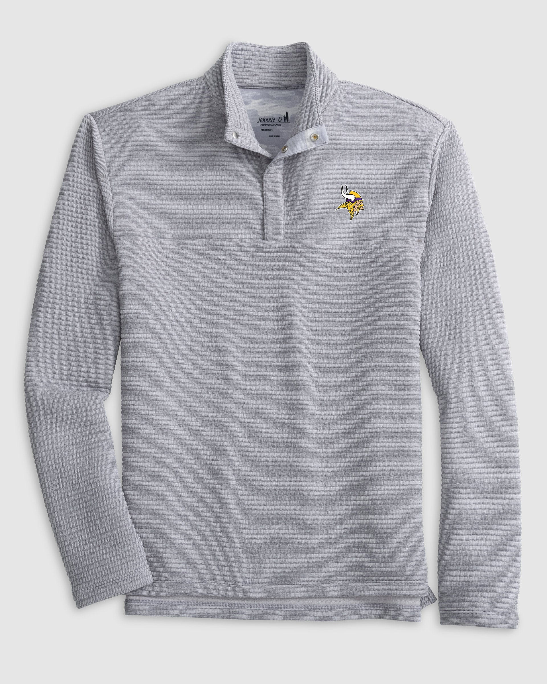 Minnesota Vikings Benjy Snap 1/4 Zip Pullover