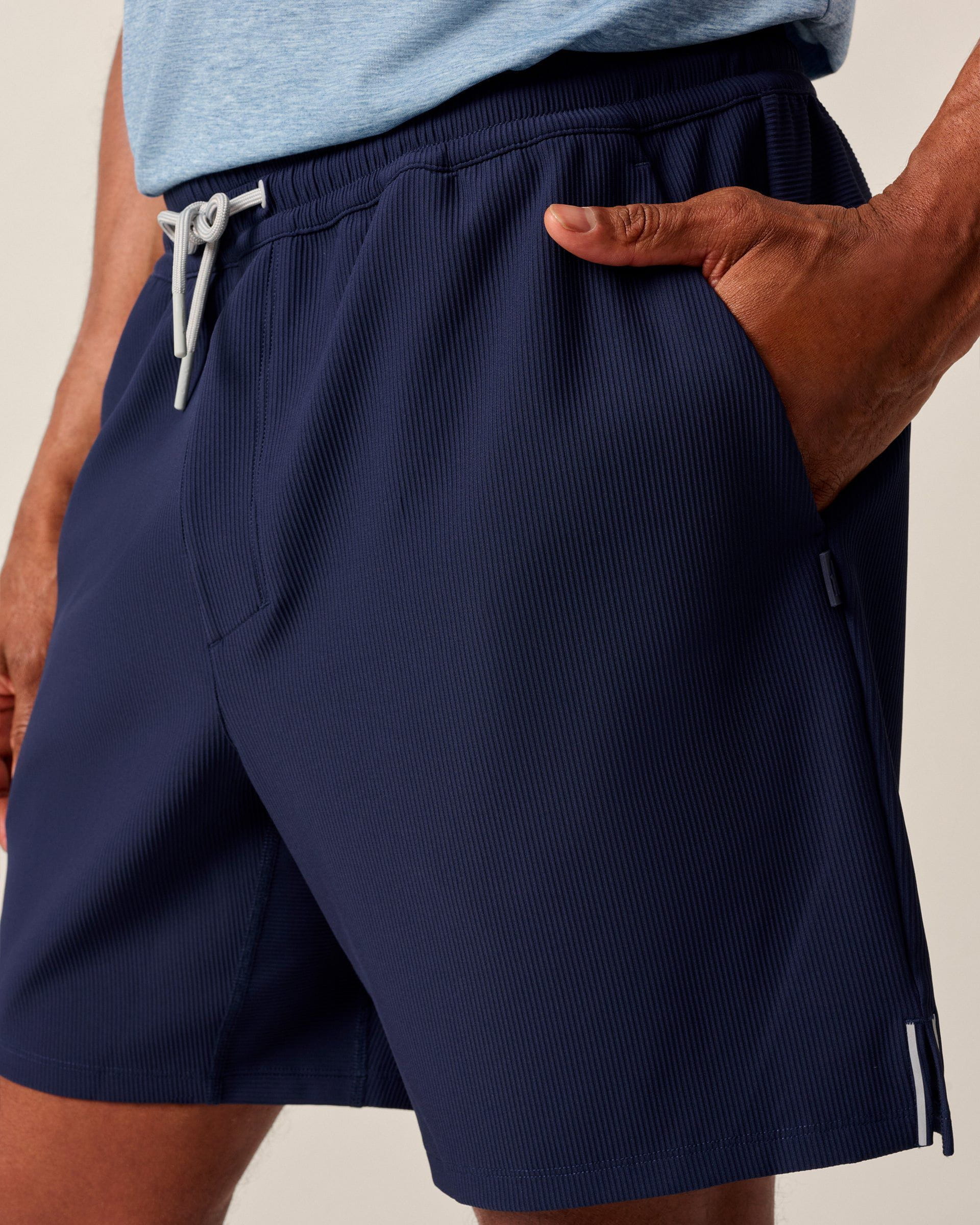 Jumpin Ribbed Knit Performance Shorts