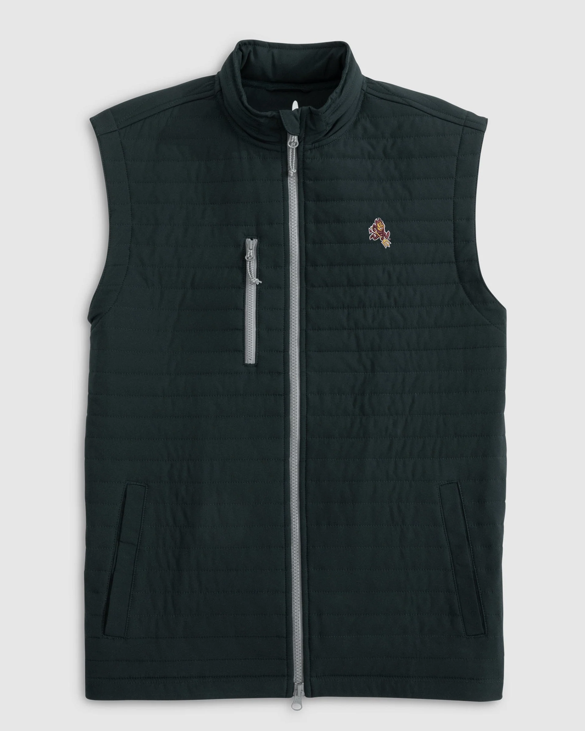 Arizona State Crosswind Quilted Performance Vest - Sparky Logo
