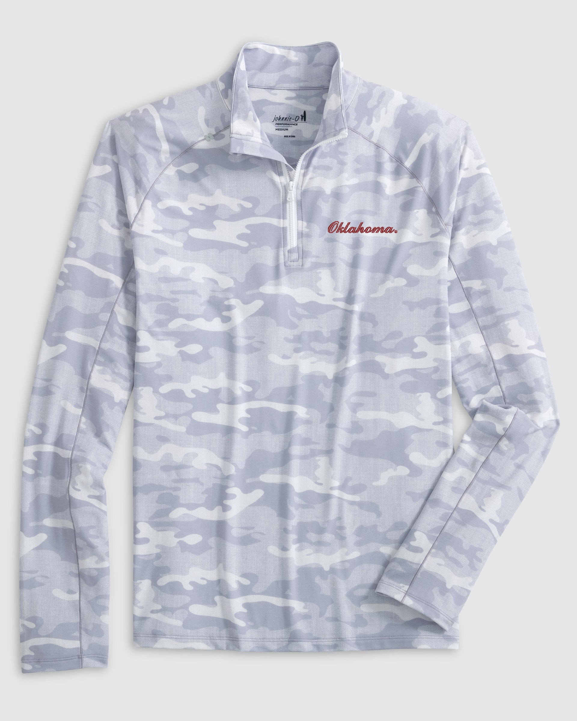 Oklahoma Patton Performance Camo 1/4 Zip