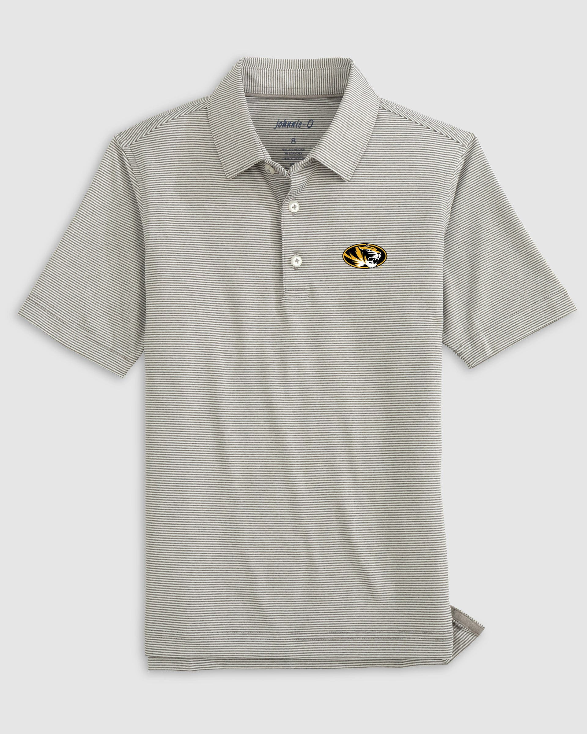 Missouri Lyndonn Jr. Striped Jersey Performance Polo