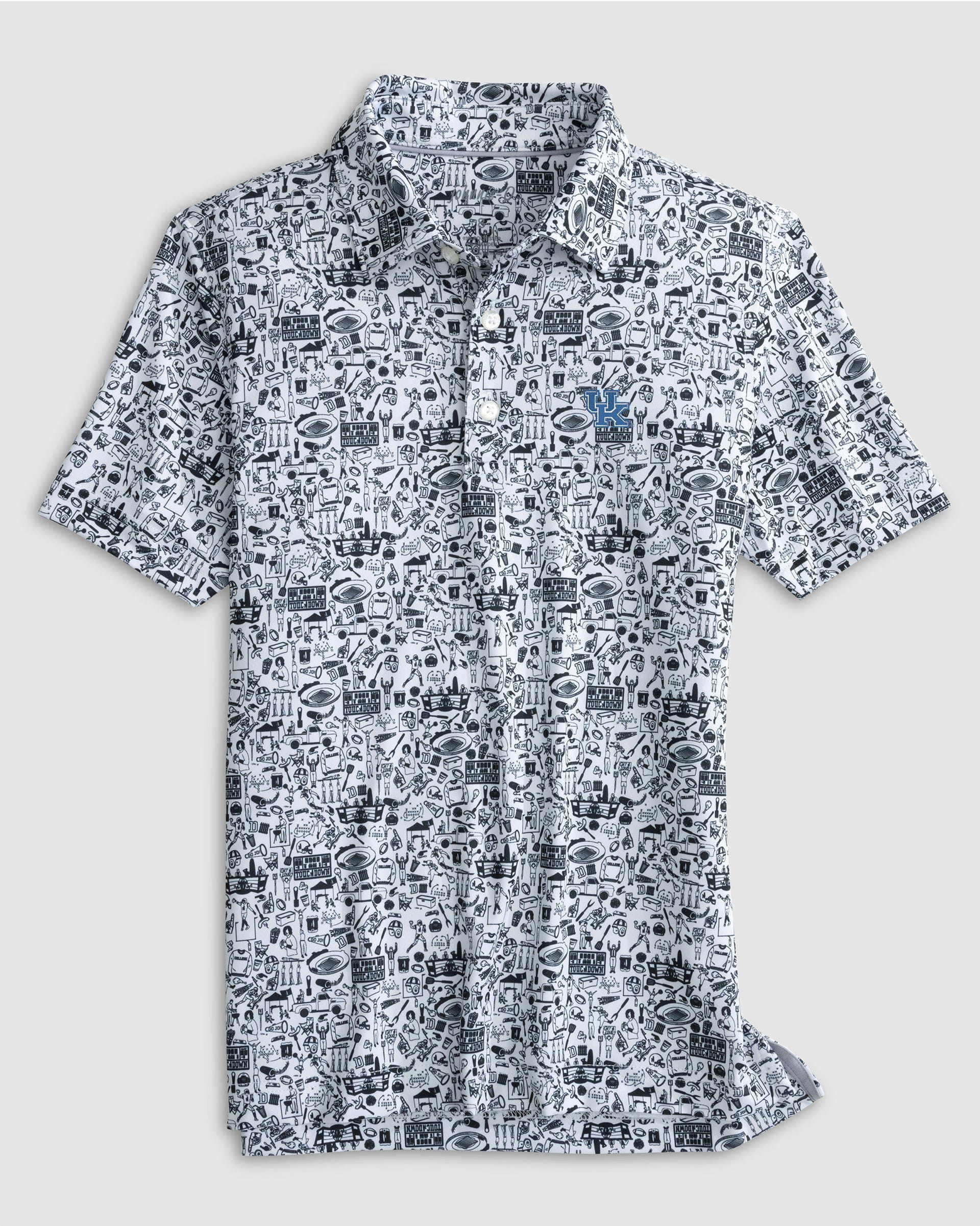 Kentucky Tailgater 2.0 Jr. Printed Jersey Performance Polo