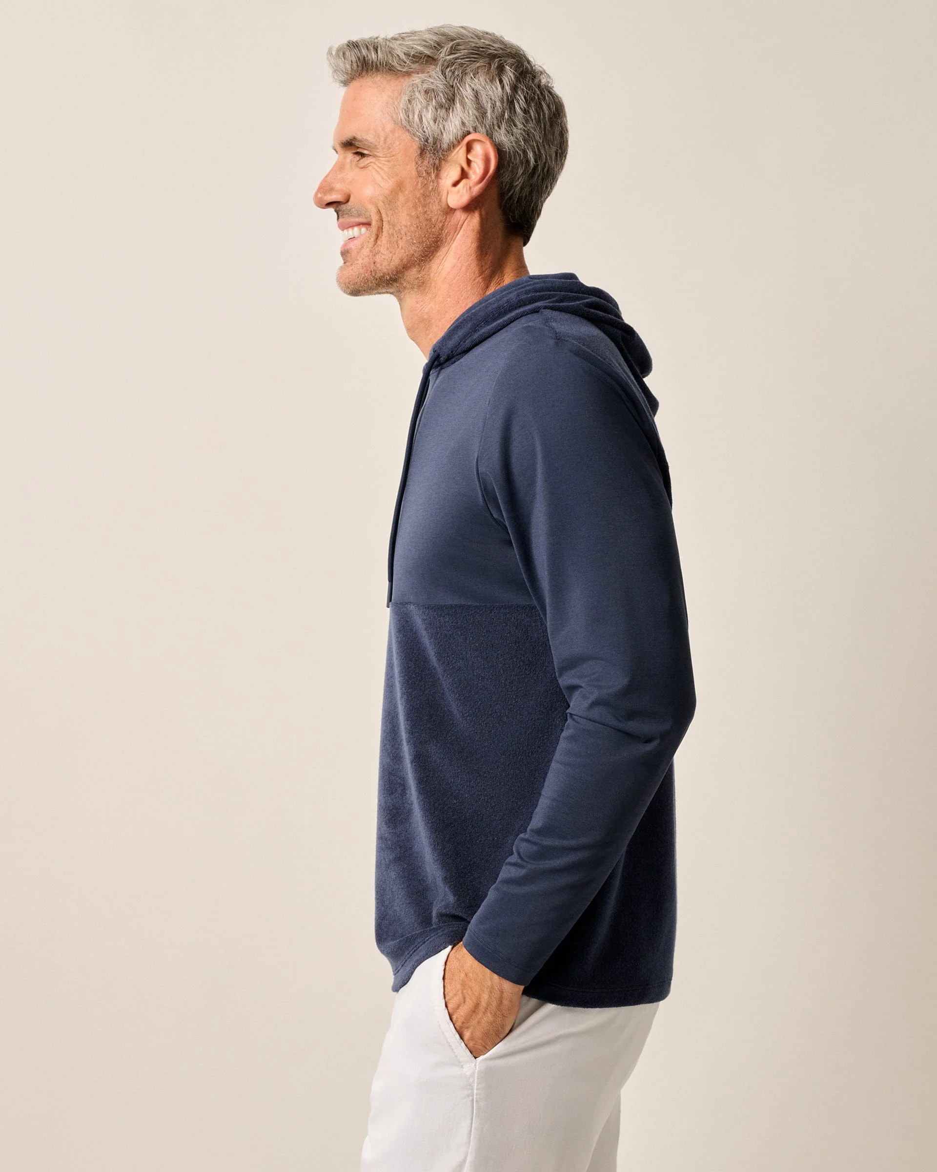 Haggard Mixed Media Hoodie