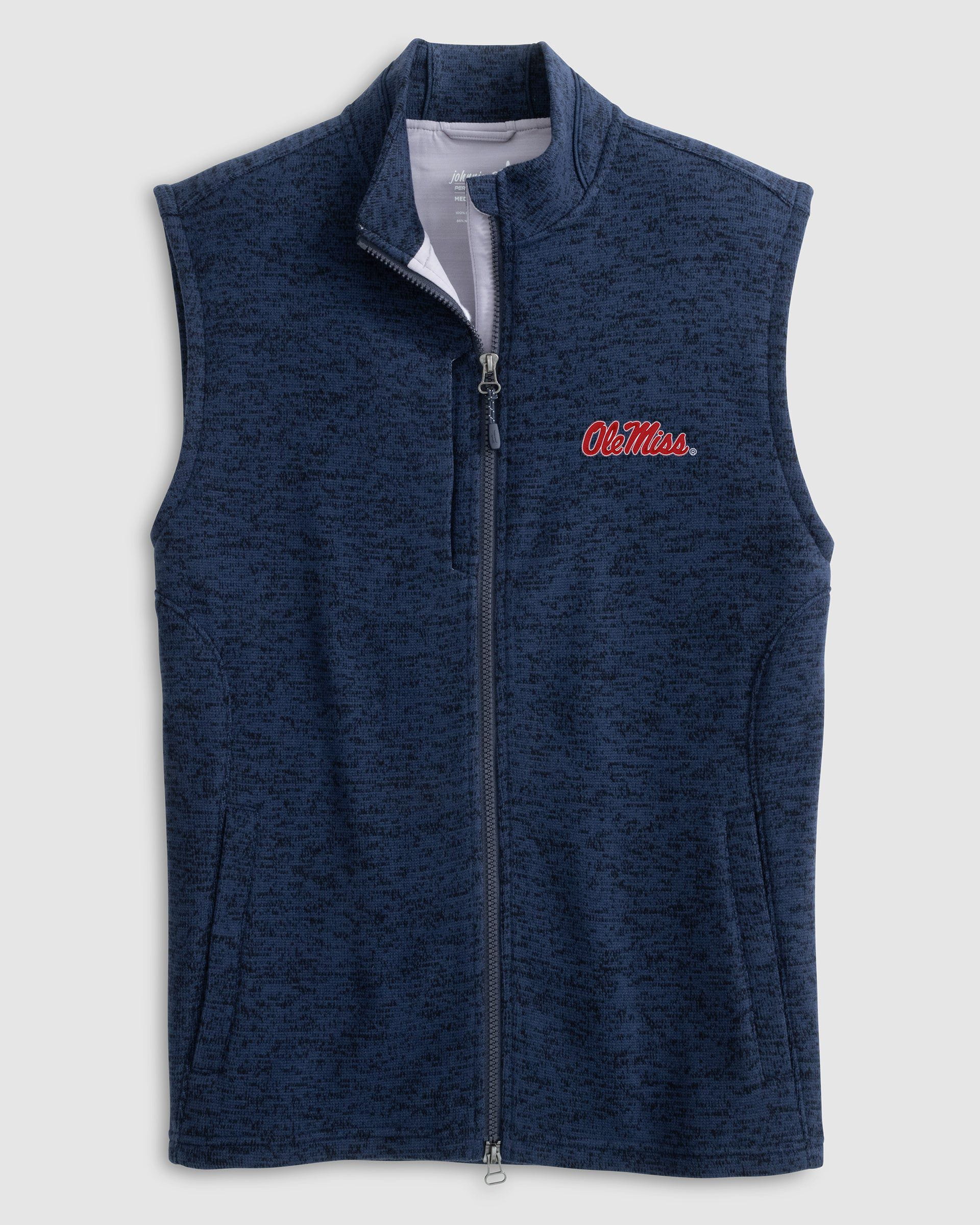 Ole Miss Denalis Performance Fleece Vest