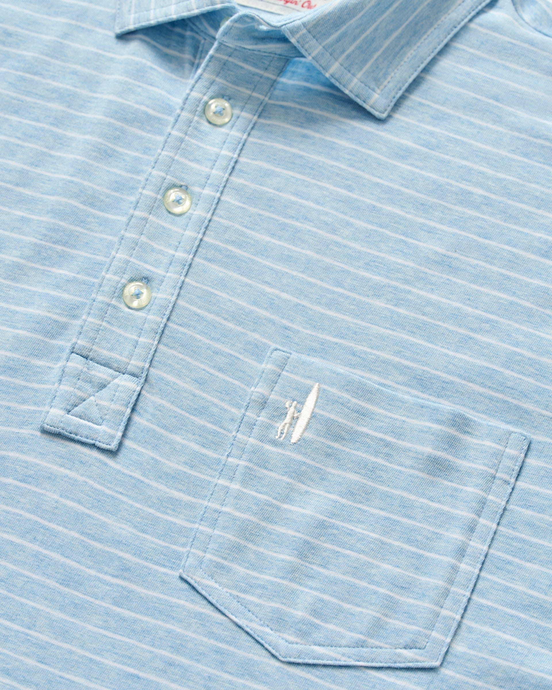 Original 4-Button Polo - Ryan Stripe