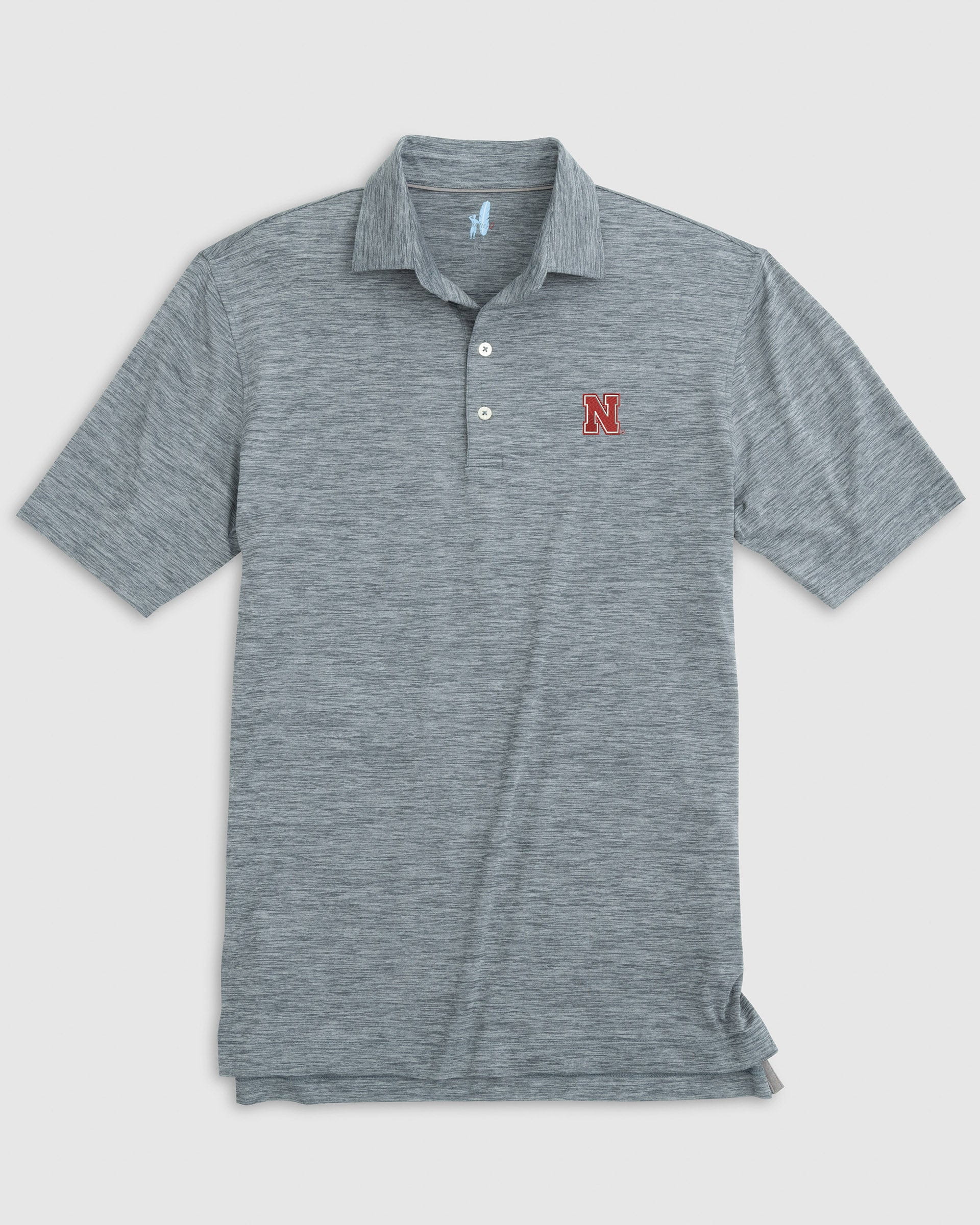 Nebraska Huronn Featherweight Performance Polo