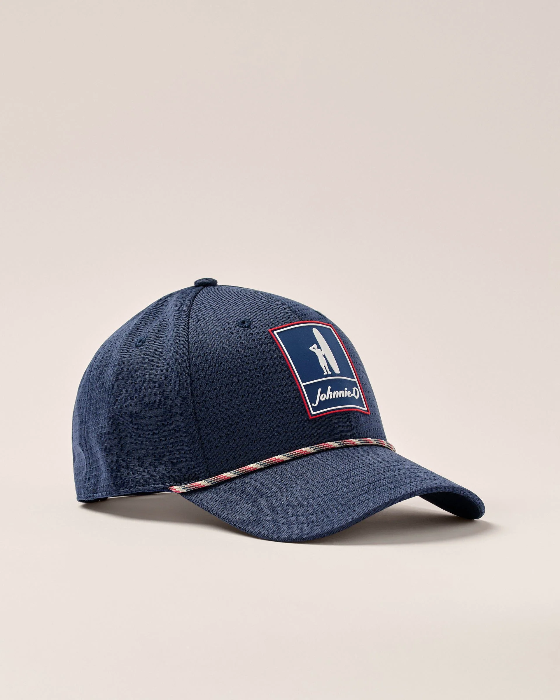 Johnnie-O Square Logo Rope Hat